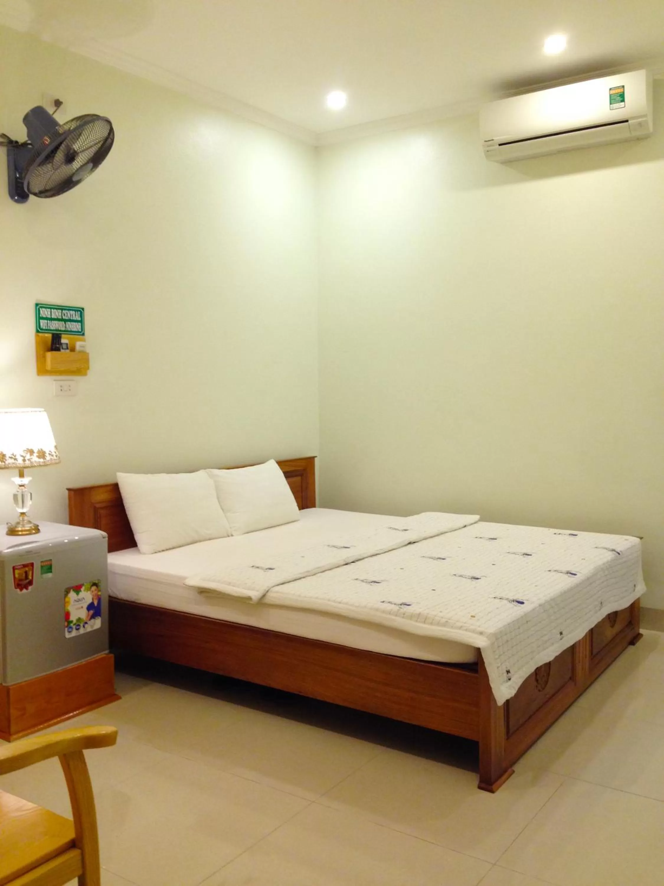 Bed in Ninh Binh Central Hotel