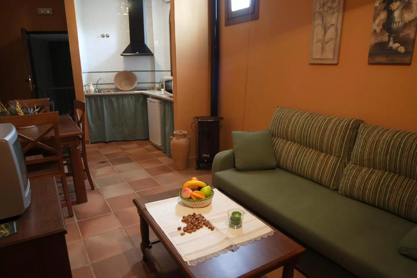 Living room in Hotel Apartamento Rural Finca La Media Legua
