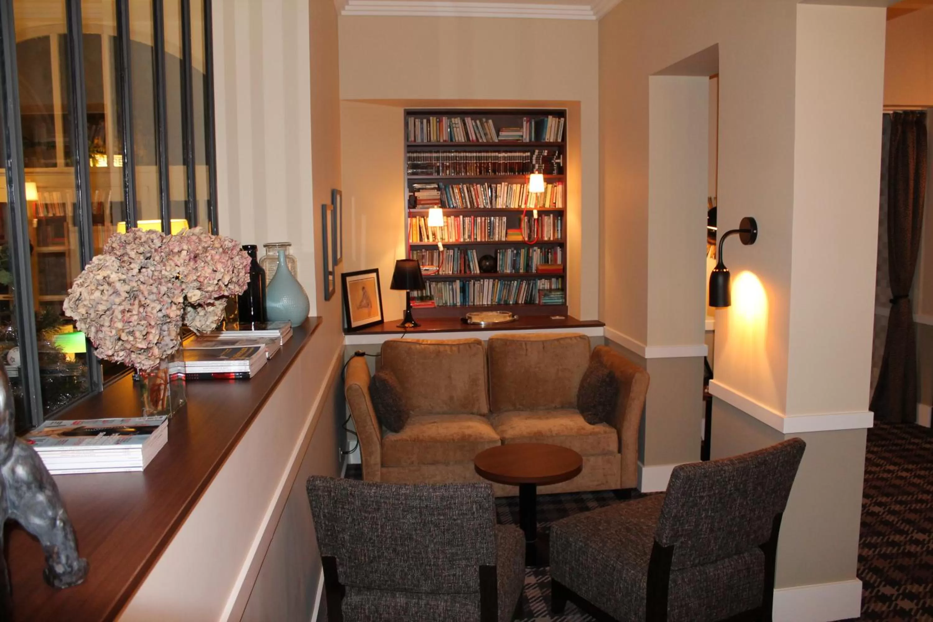 Lounge or bar, Lounge/Bar in Hôtel jardin Le Pasteur