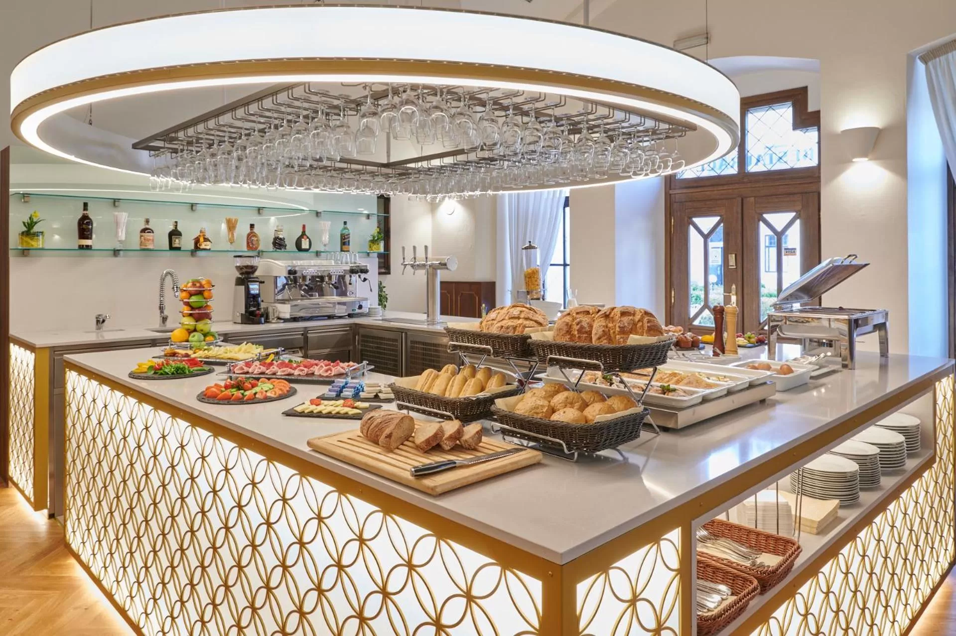 Breakfast in Hotel Štekl