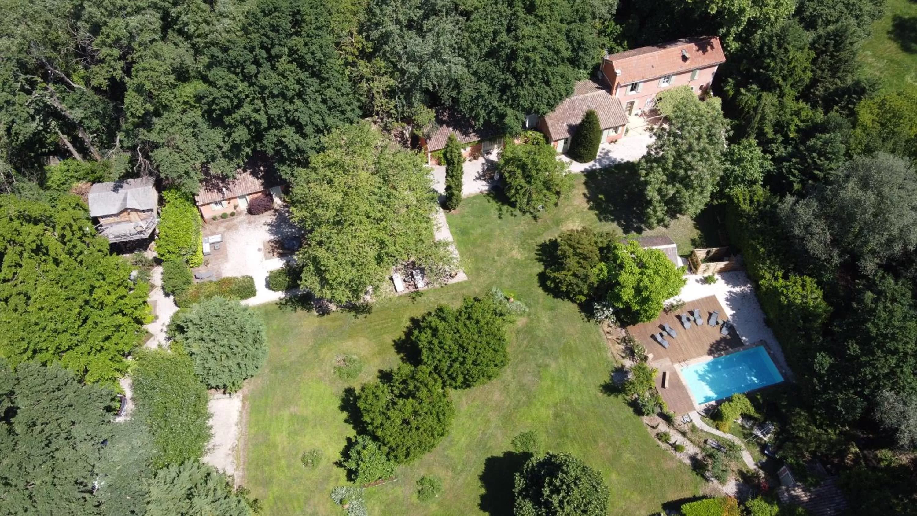 Bird's eye view in Le Pavillon Vert - B&B