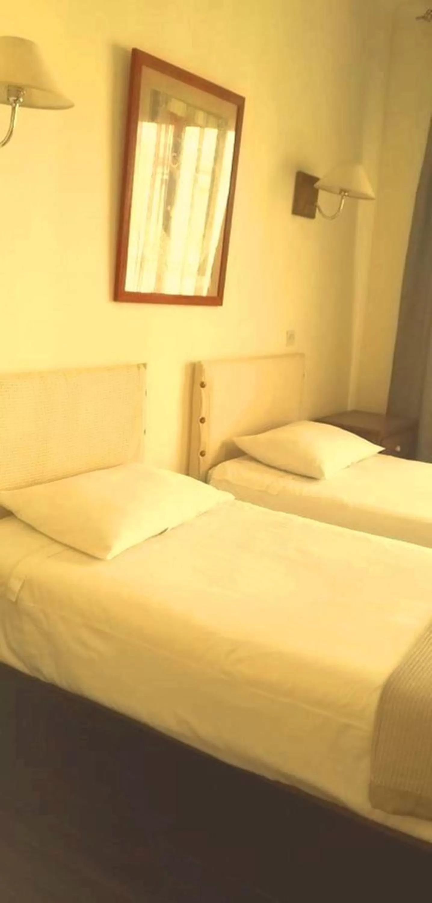 Bed in Hotel La Villette