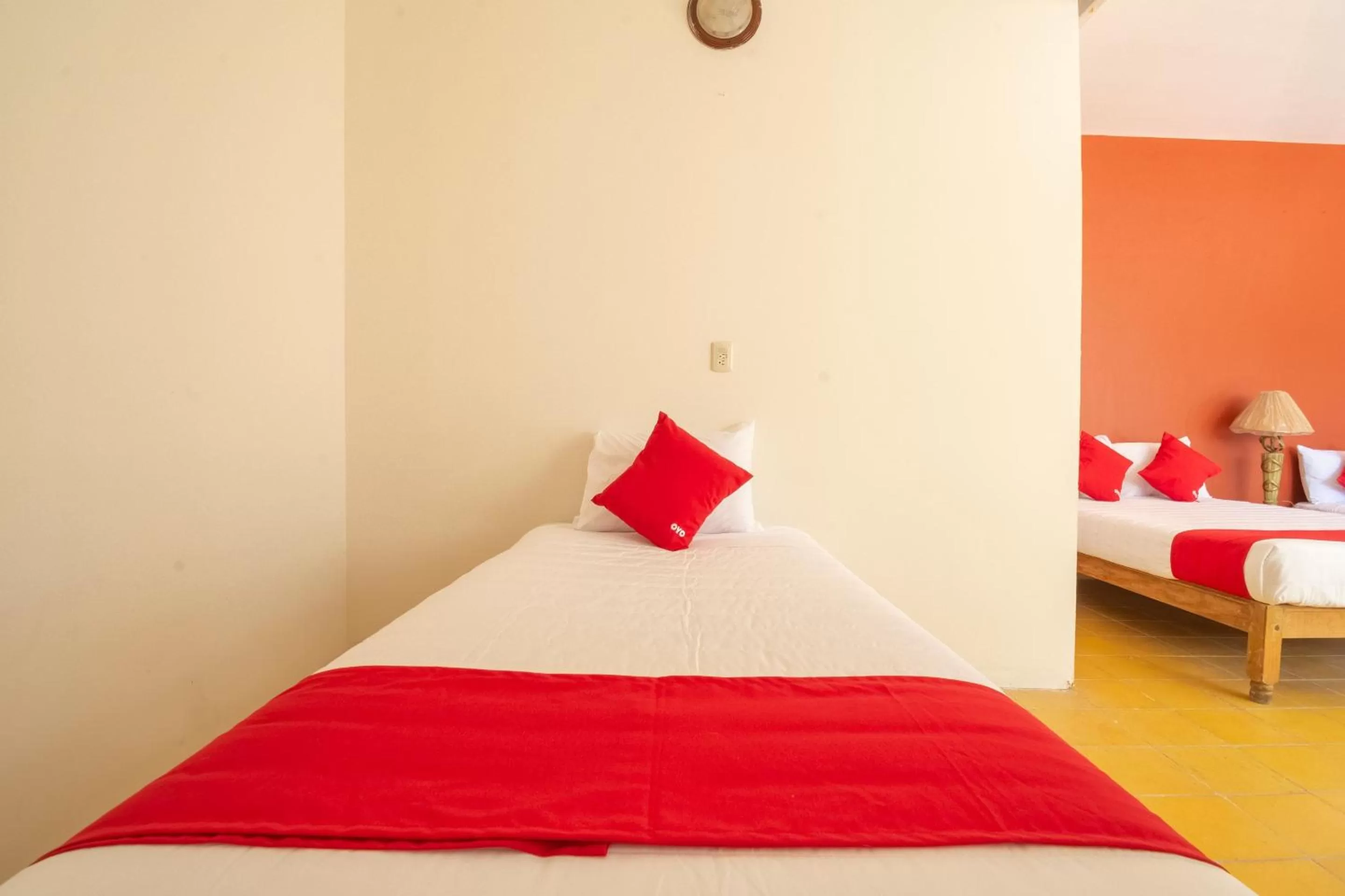 Bedroom in OYO Hotel Meson de la Concepcion