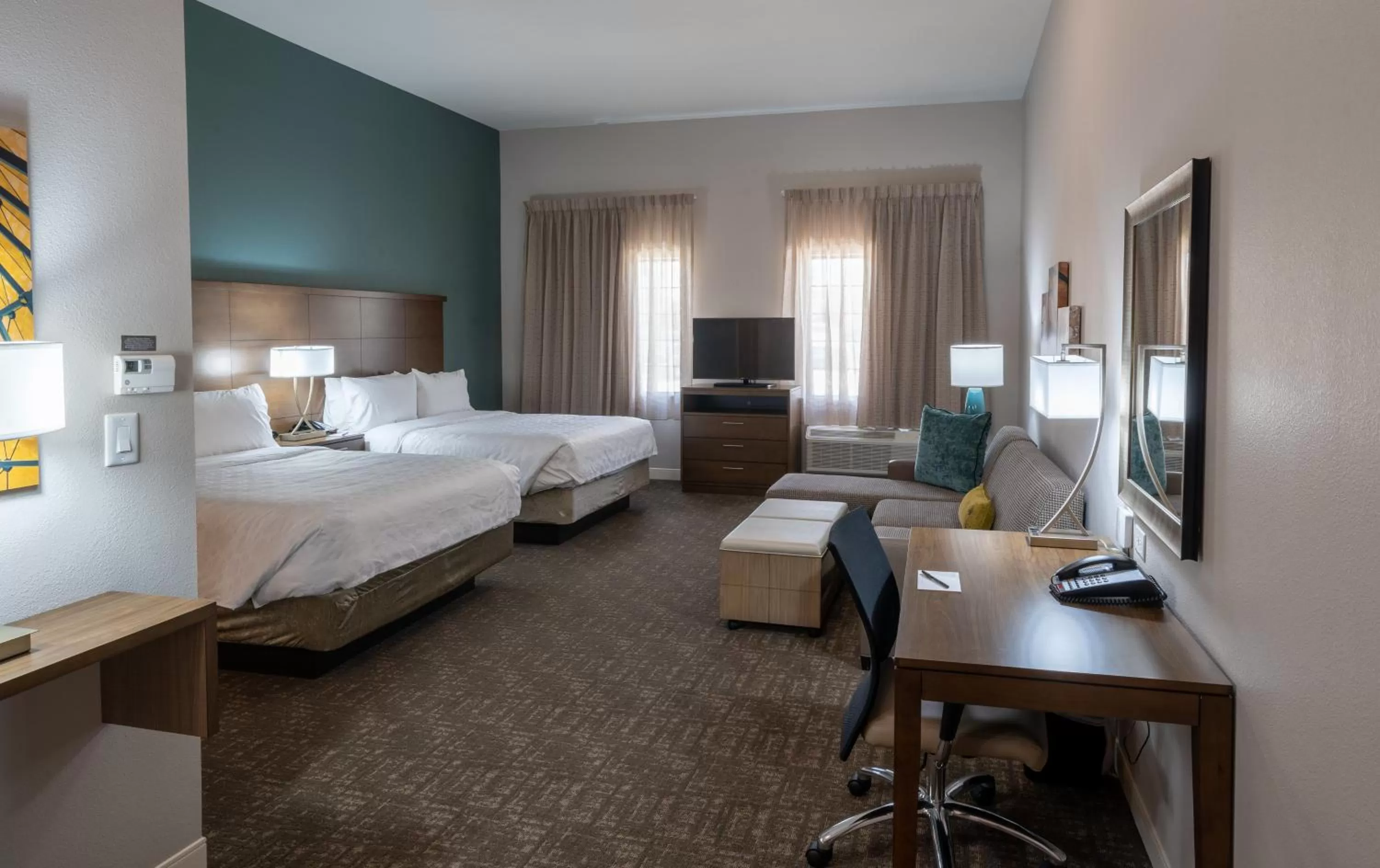 Photo of the whole room, Bed in Staybridge Suites Houston East - Baytown by IHG
