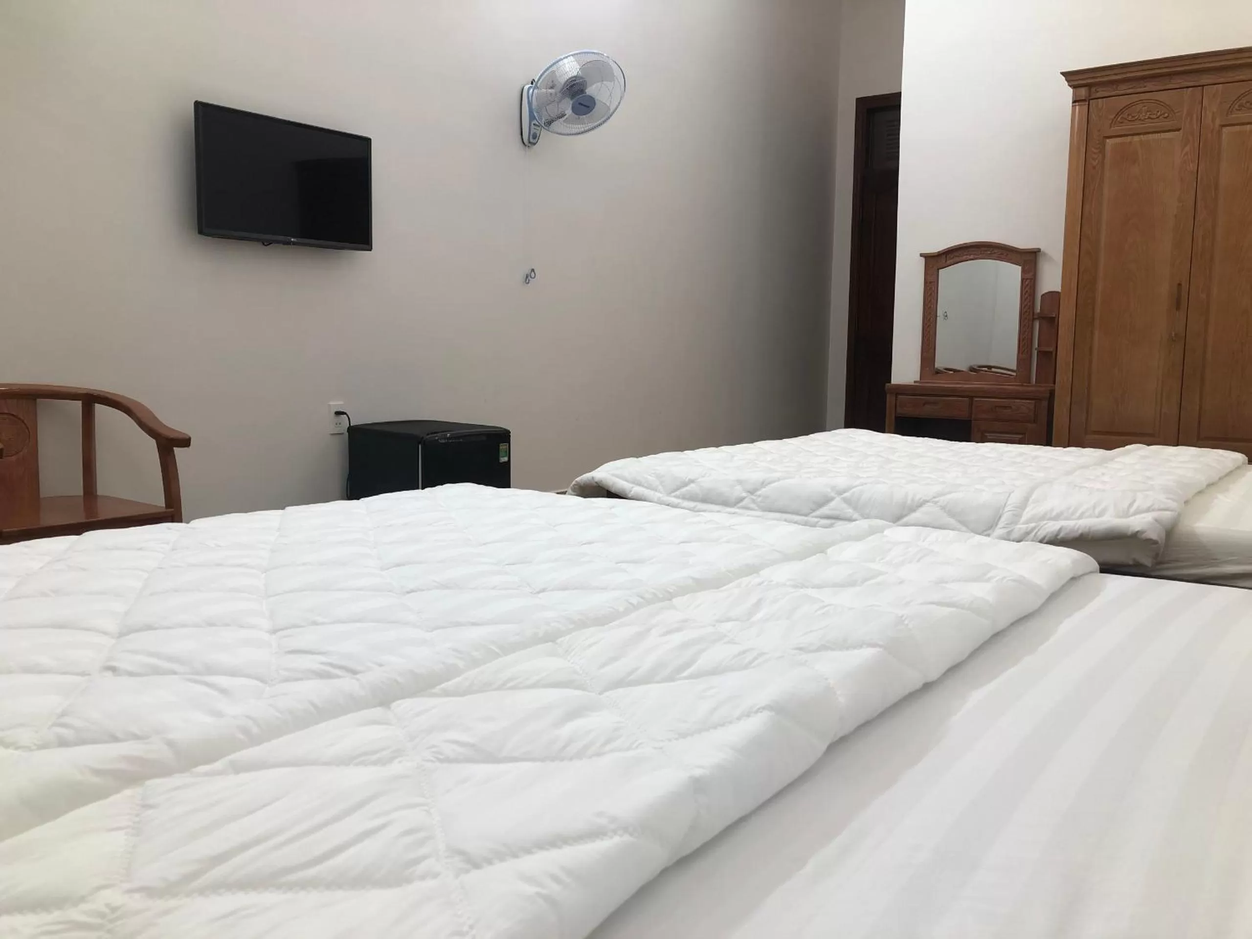 Bed in Khách sạn Nguyên Long