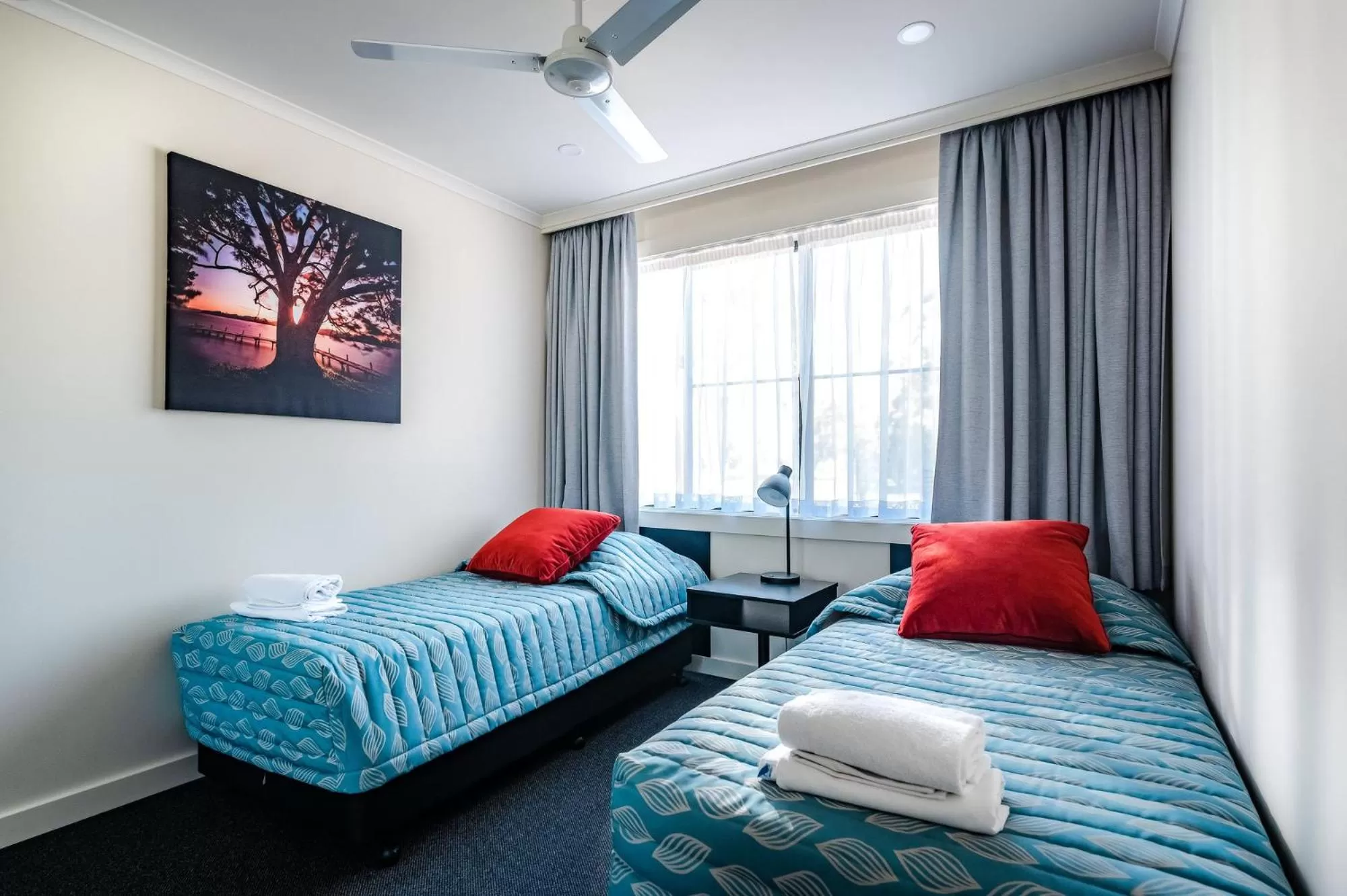 Bed in Riverside Holiday Resort Urunga