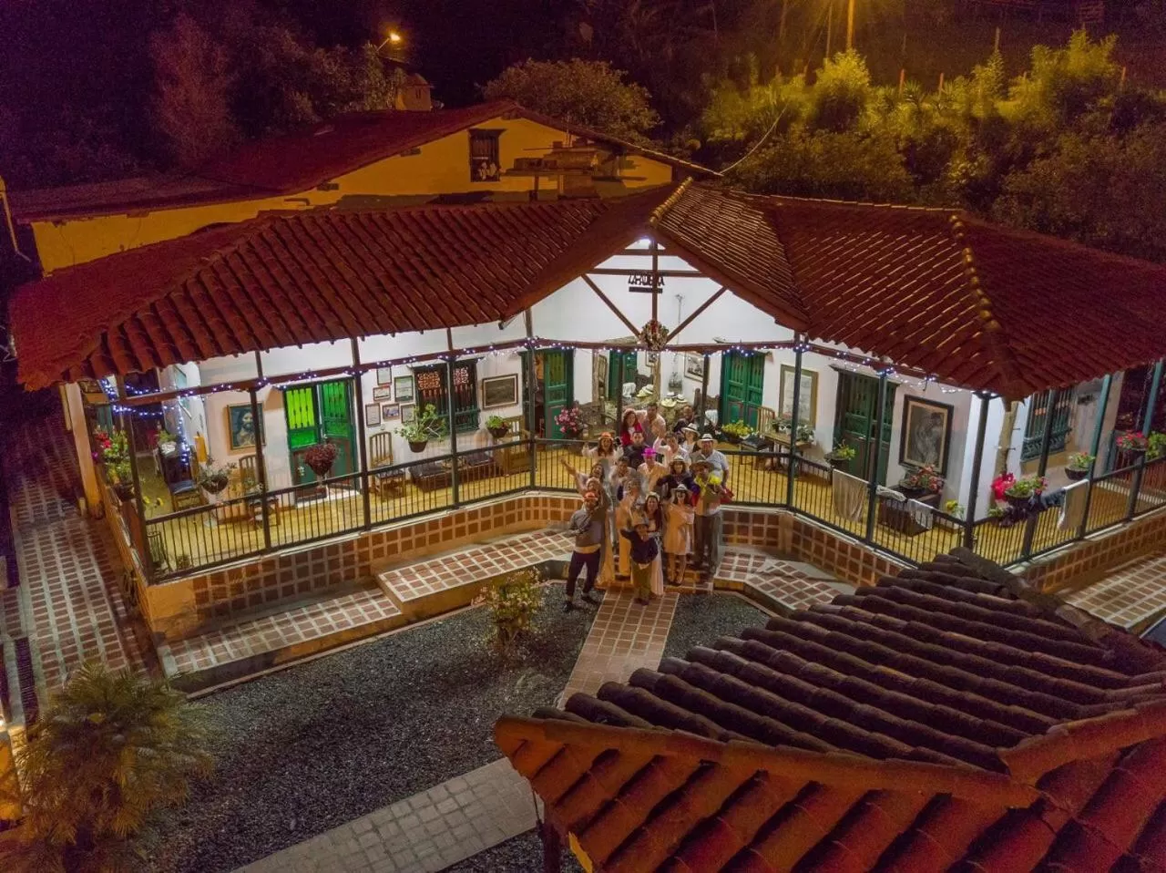 Facade/entrance in Finca Campestre La Adelita B&B