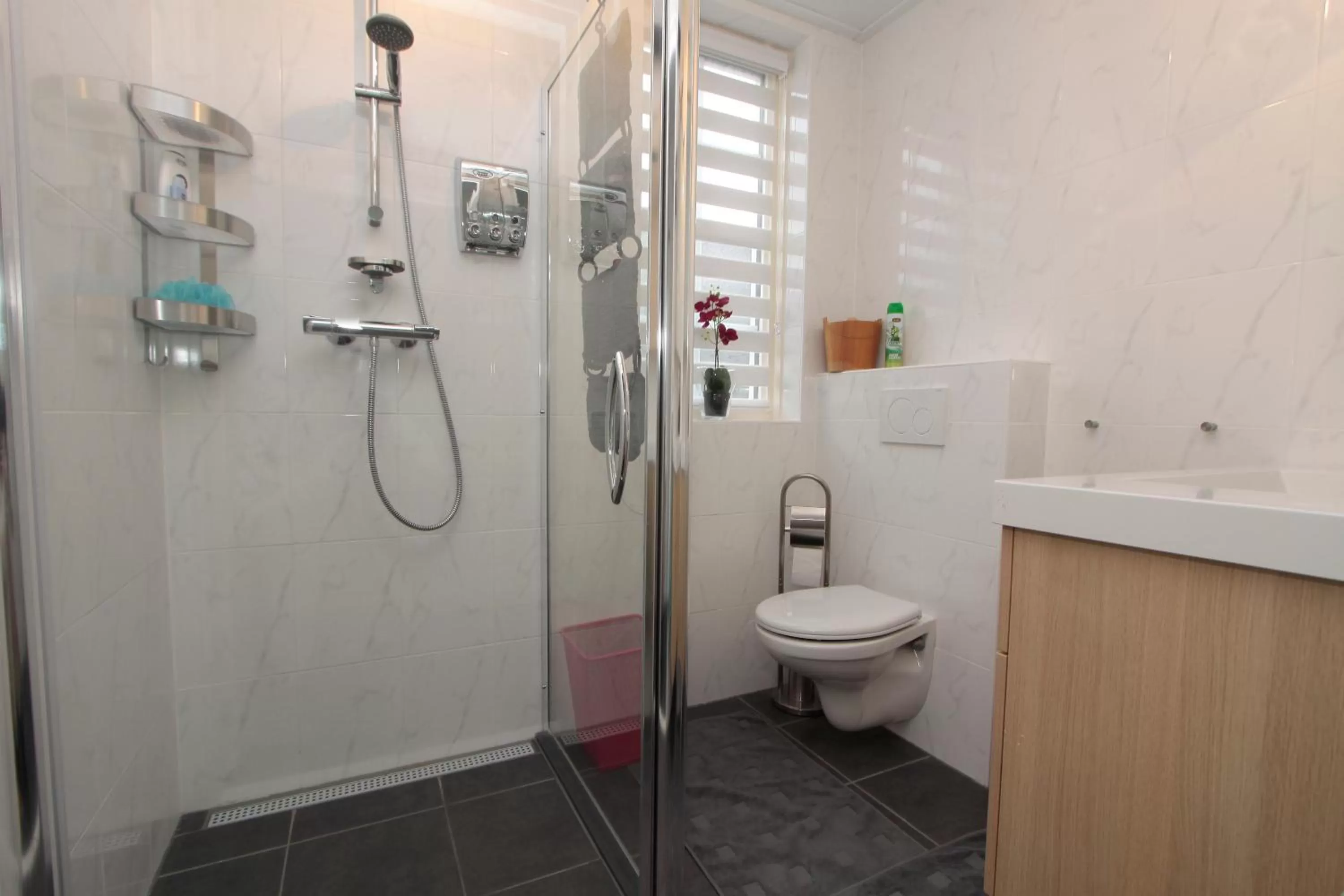 Shower, Bathroom in B&B de Wiekeborg