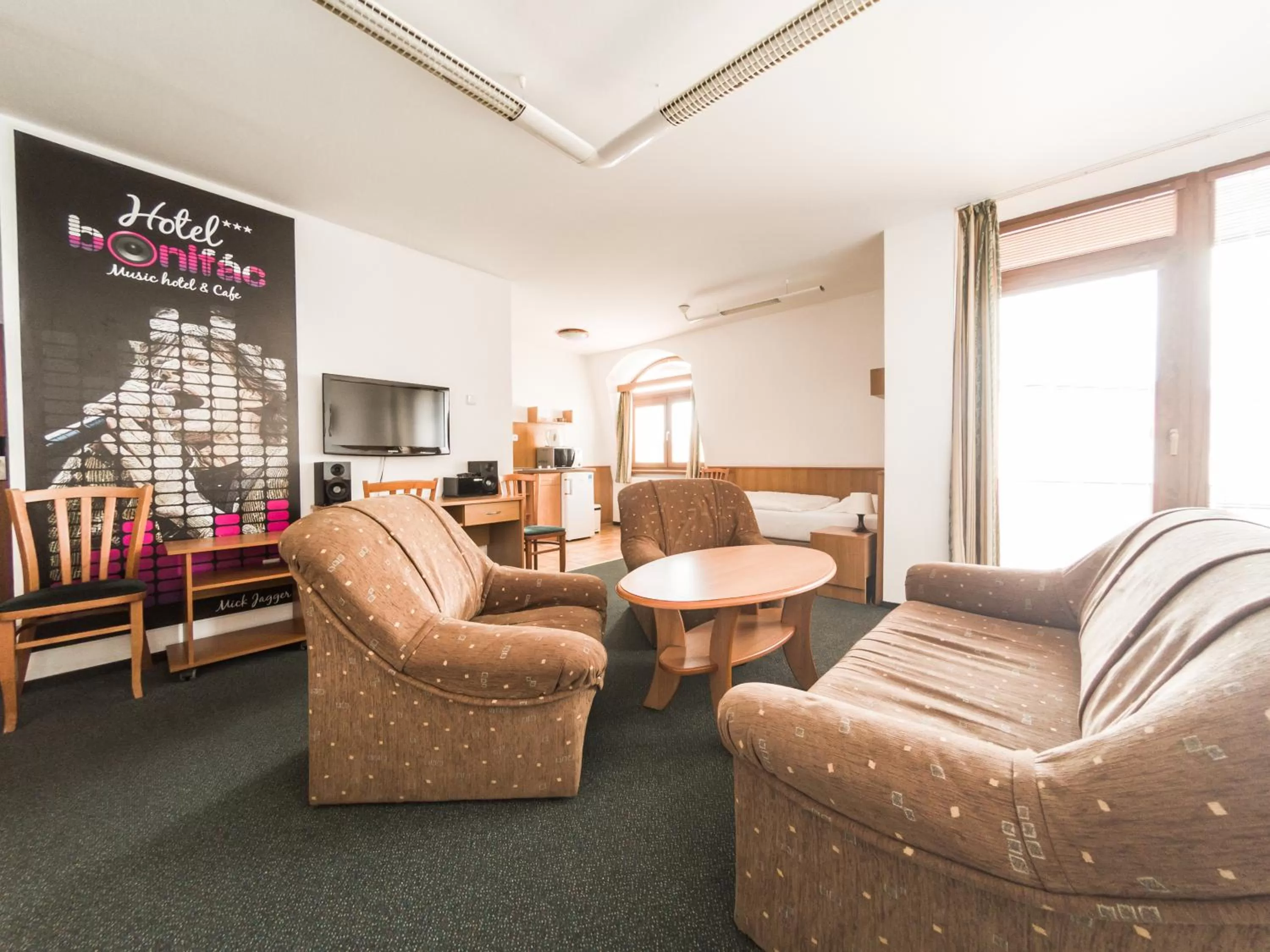 Living room in Penzion Atlas