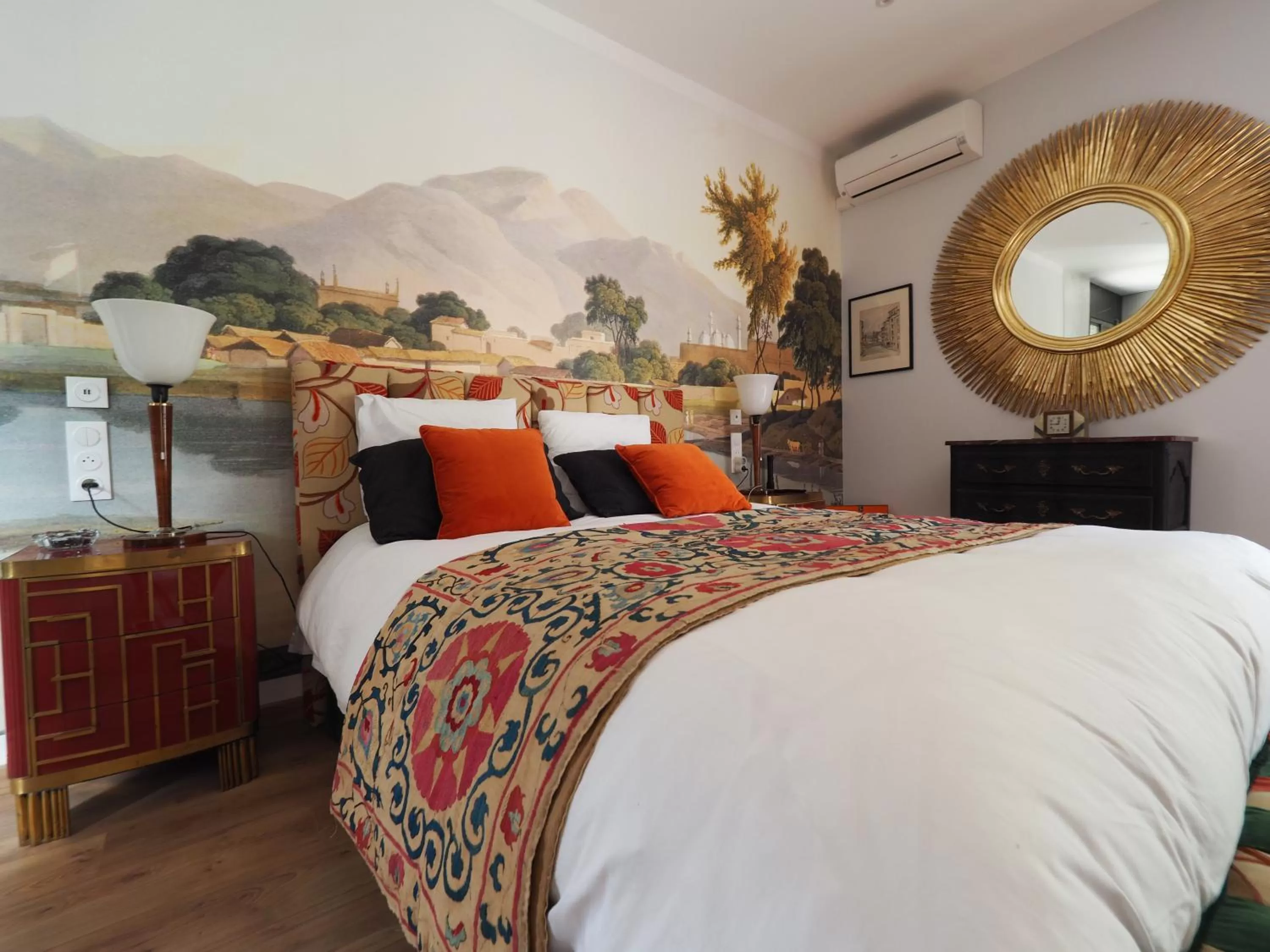 Bed in Villa Pauline