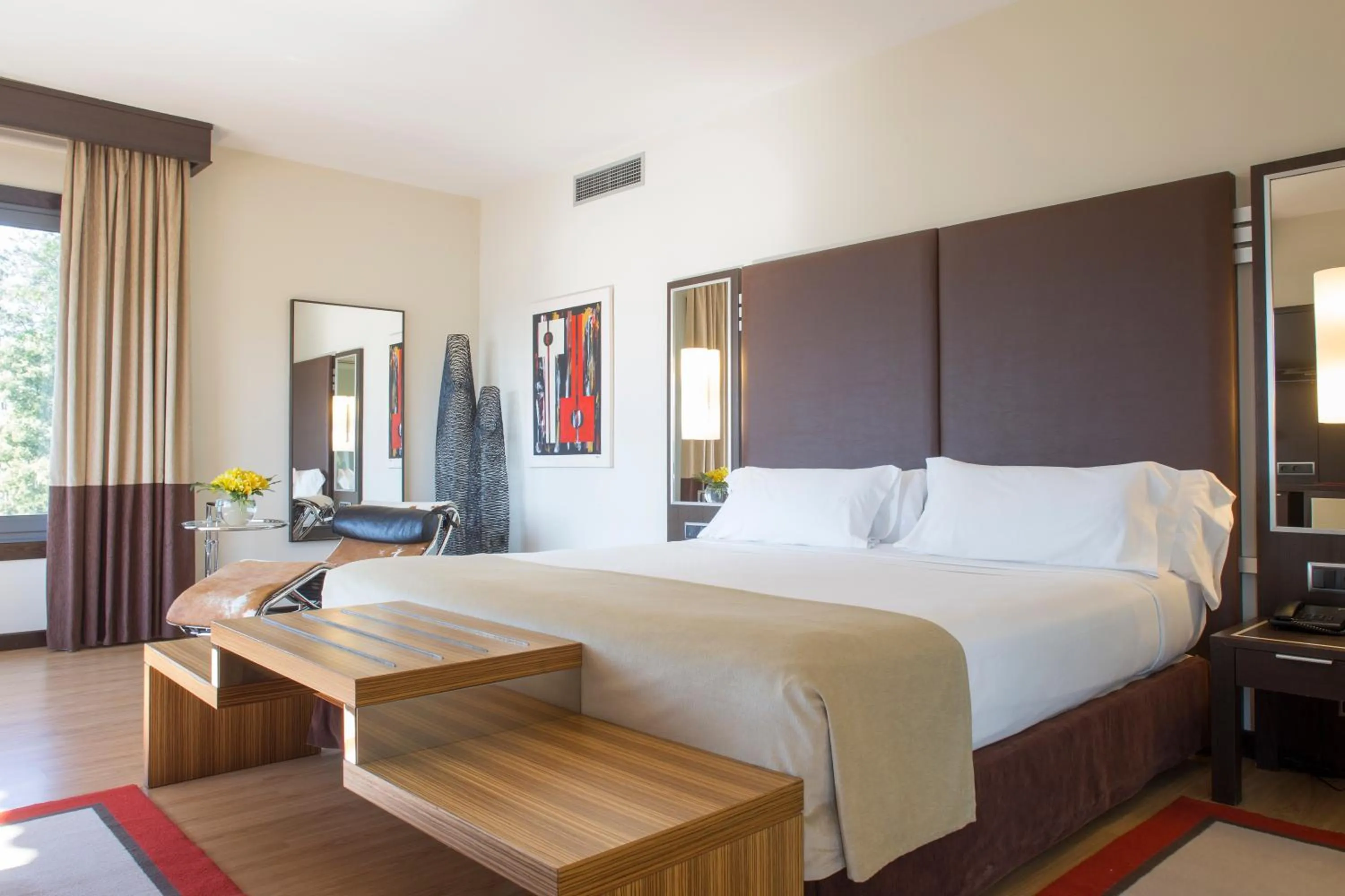 Decorative detail, Bed in Gran Talaso Hotel Sanxenxo