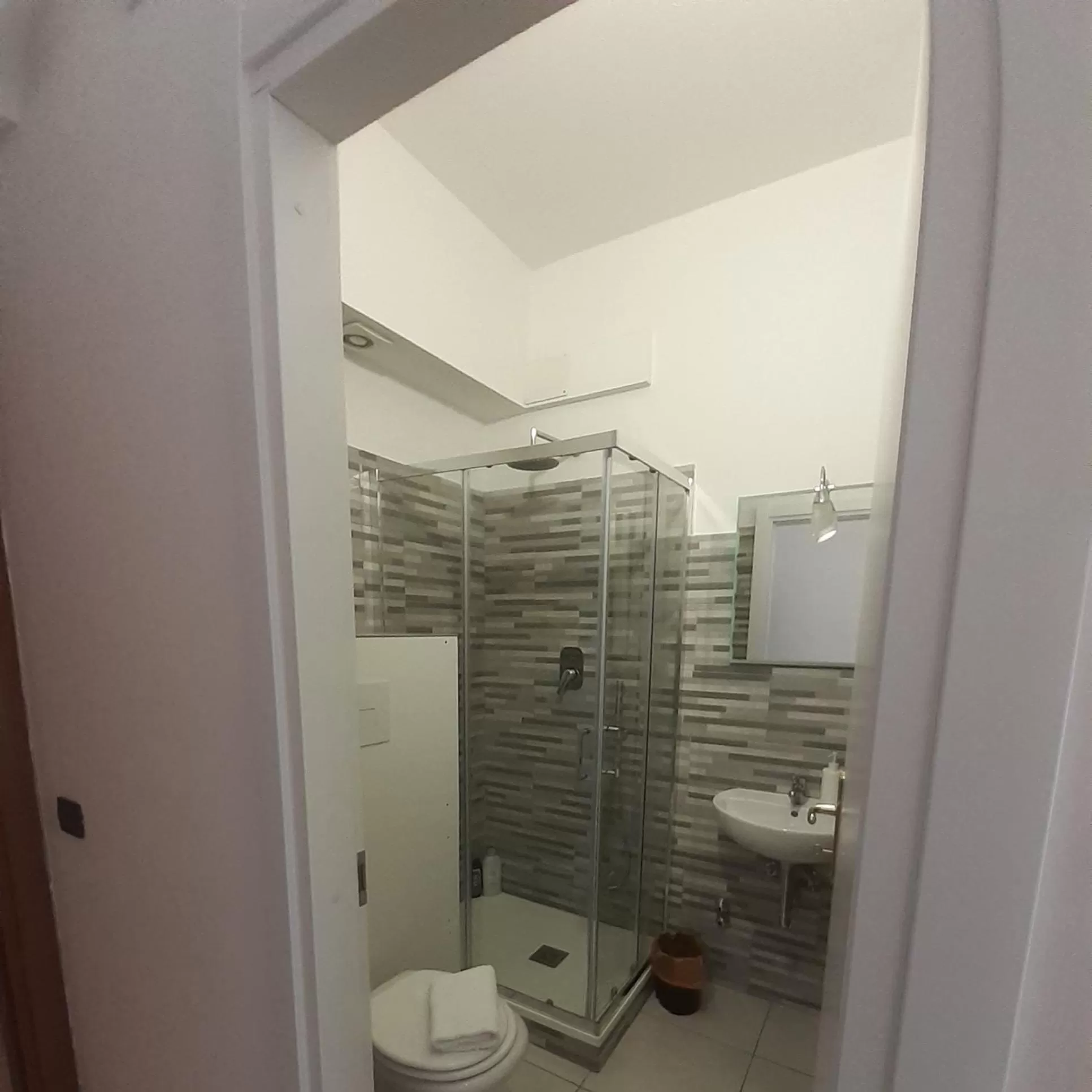 Bathroom in B&B 30 mt dal Duomo