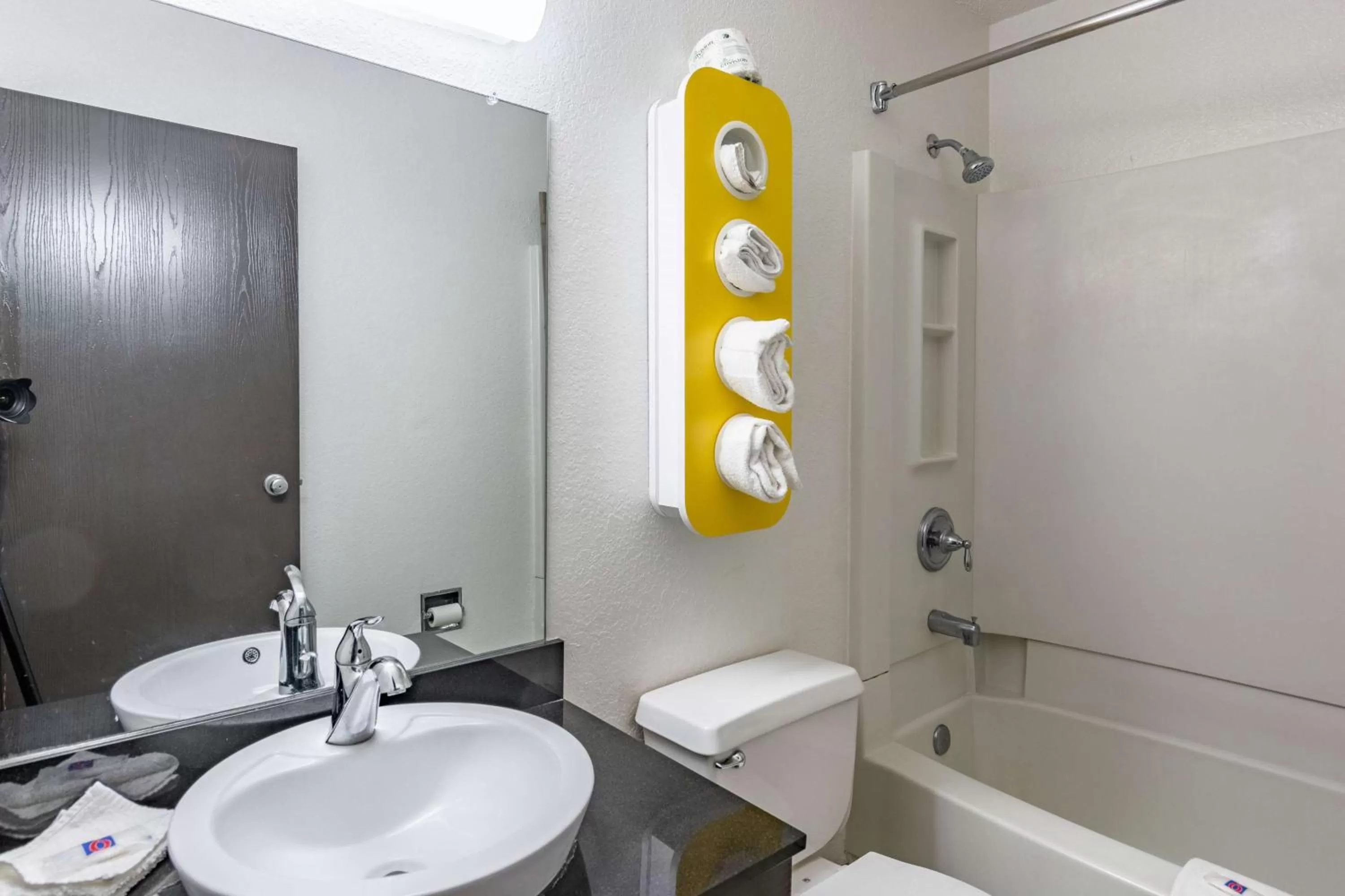 Shower in Motel 6-Salisbury, MD