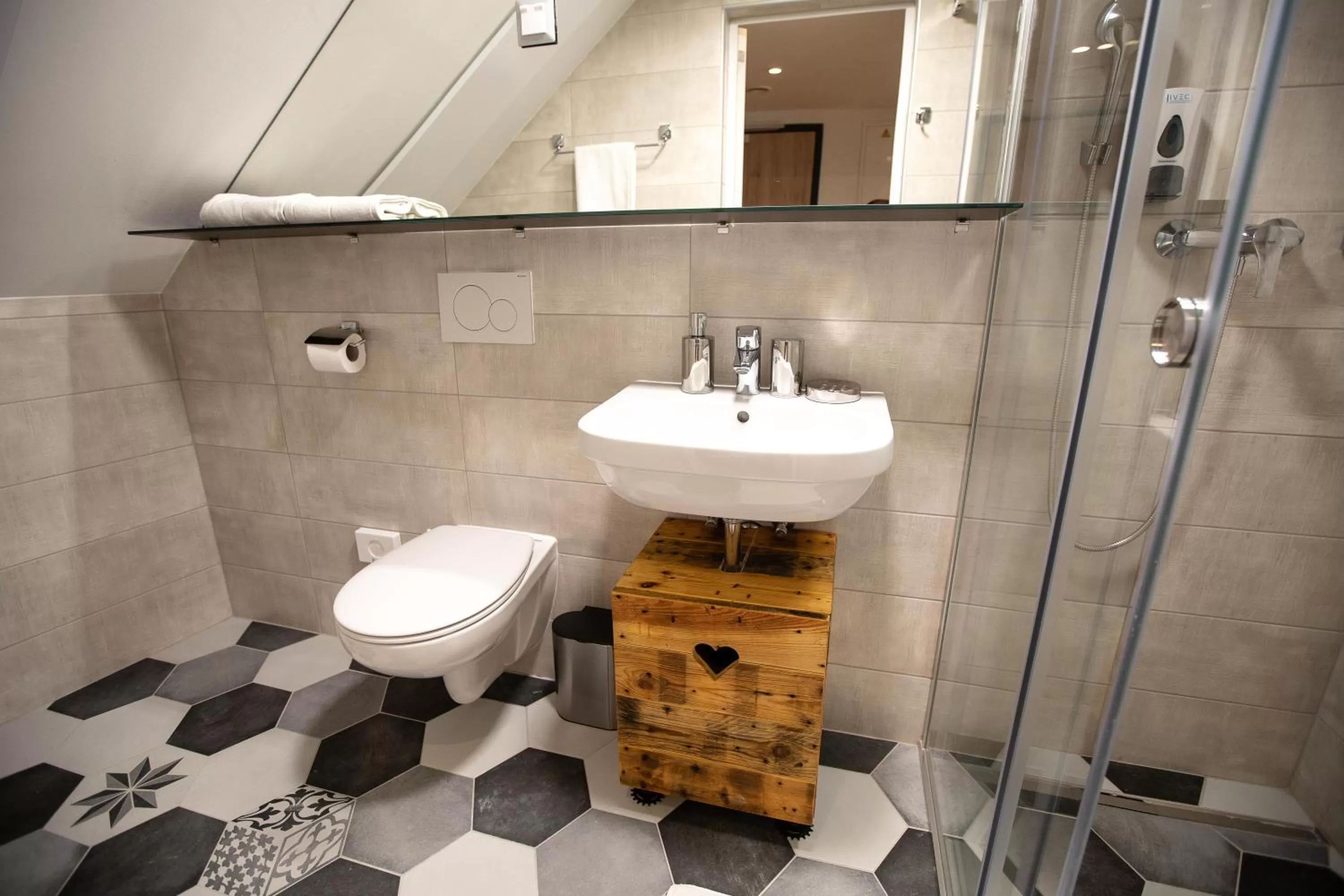 Bathroom in Becycle Sustainable stay and travel