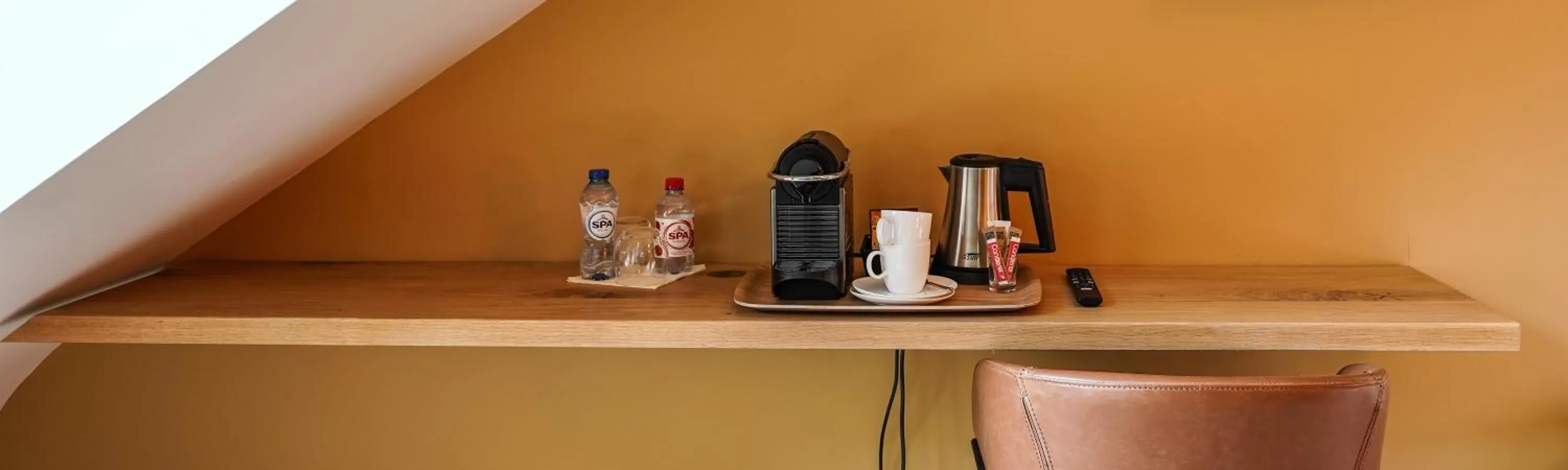 Coffee/tea facilities in Les Terrasses des Falizes B&B
