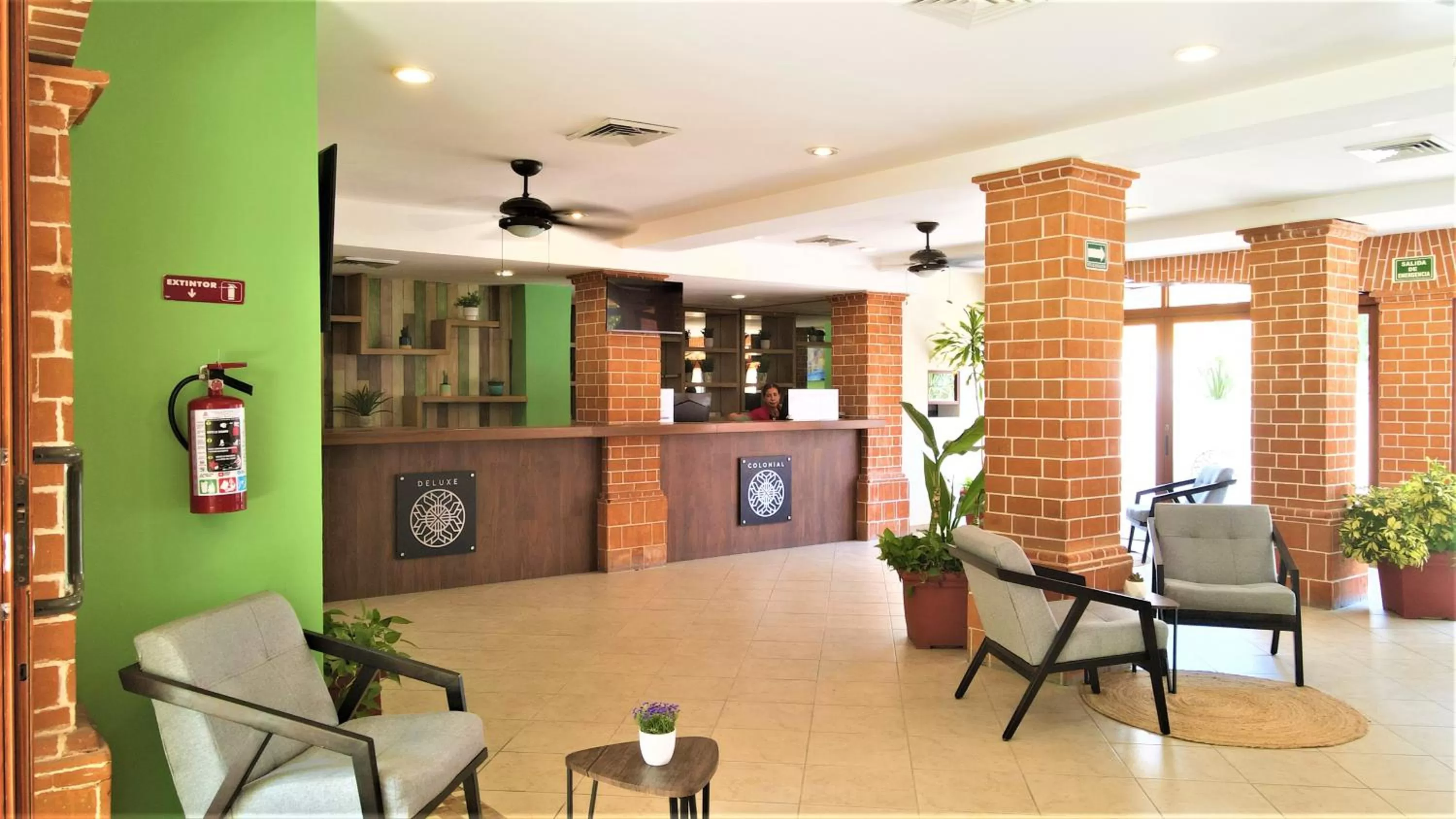 Lobby or reception in Hotel Colonial Playa del Carmen