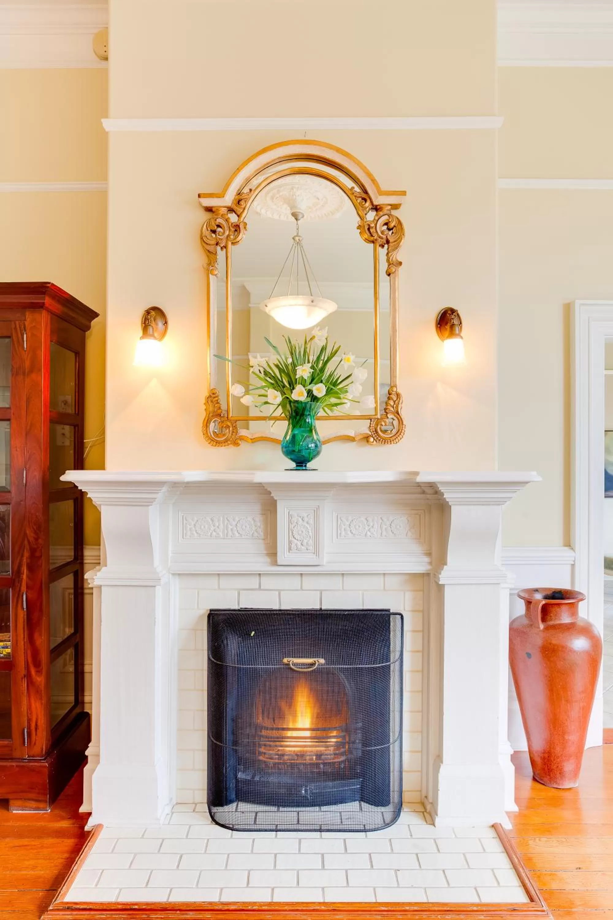 Living room in Fairholme Manor Inn