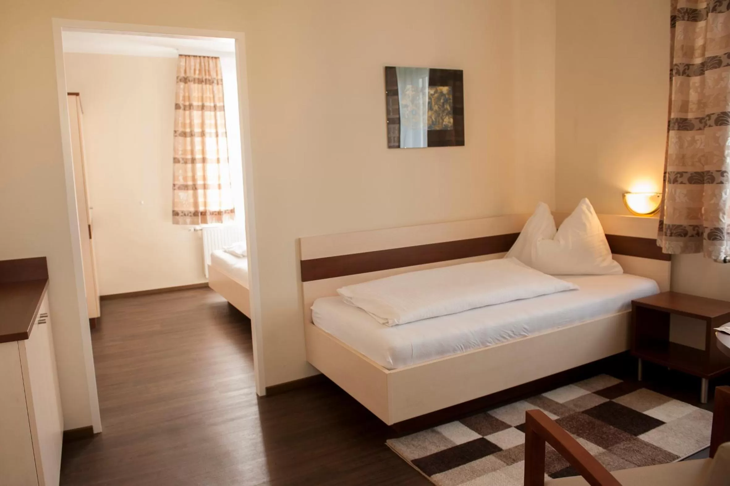 Bed in Hotel Guidassoni