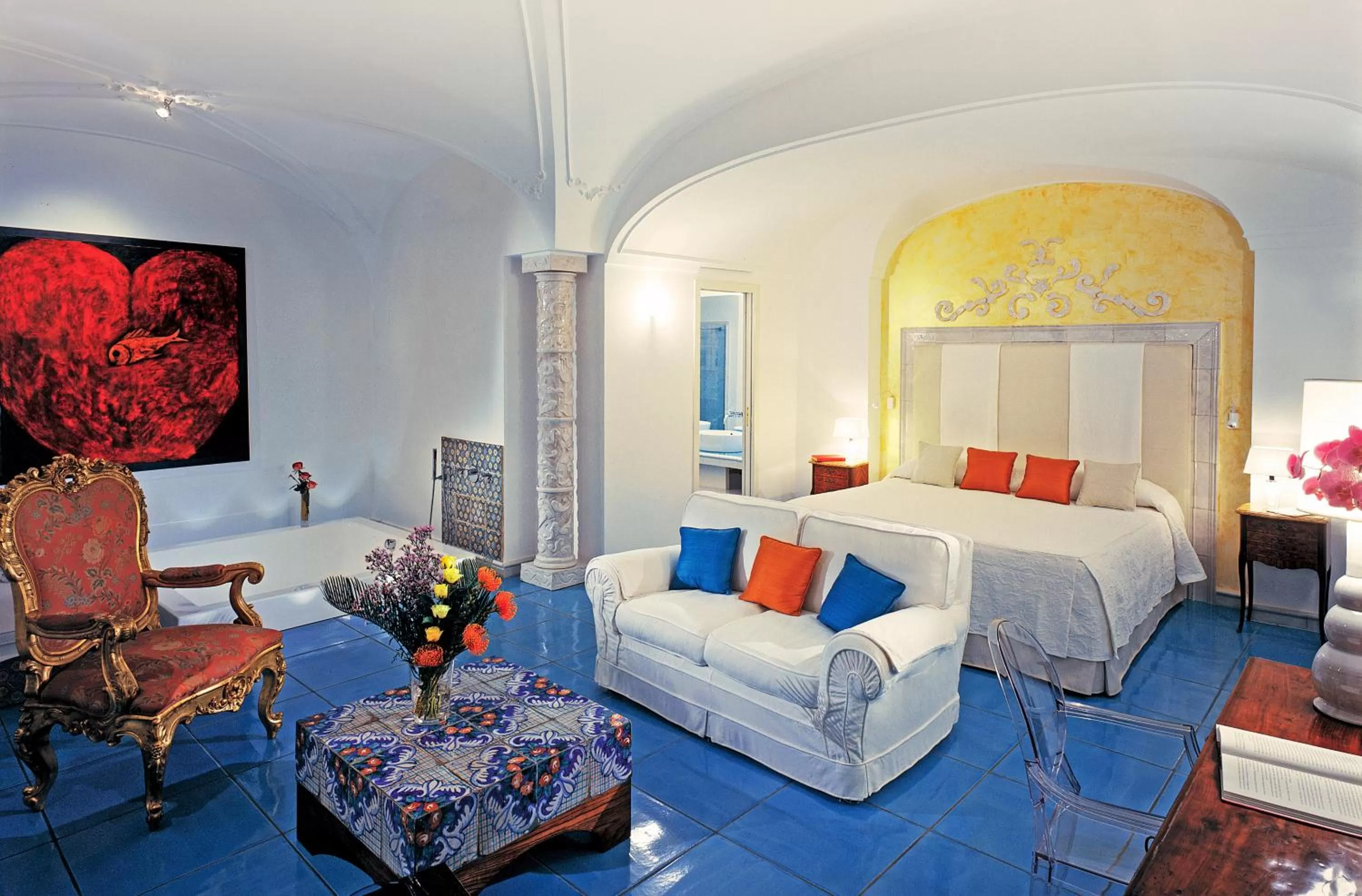 Photo of the whole room, Bed in Hotel Santa Caterina