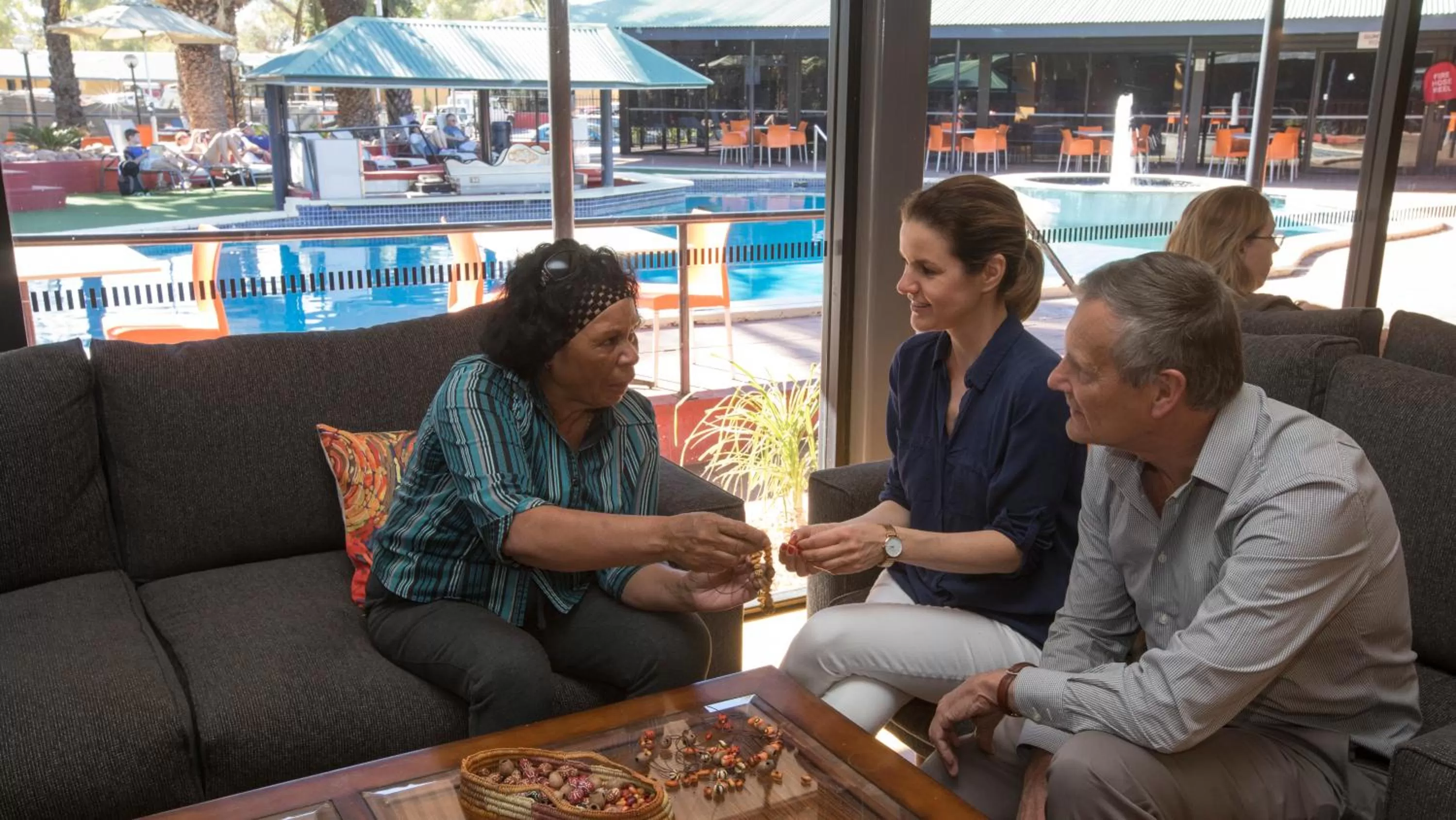 Lobby or reception in Mercure Alice Springs Resort