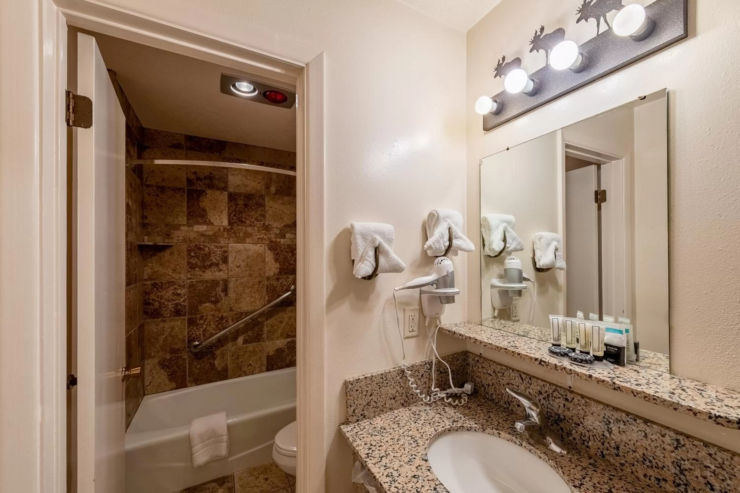 Bathroom in 49'er Inn & Suites