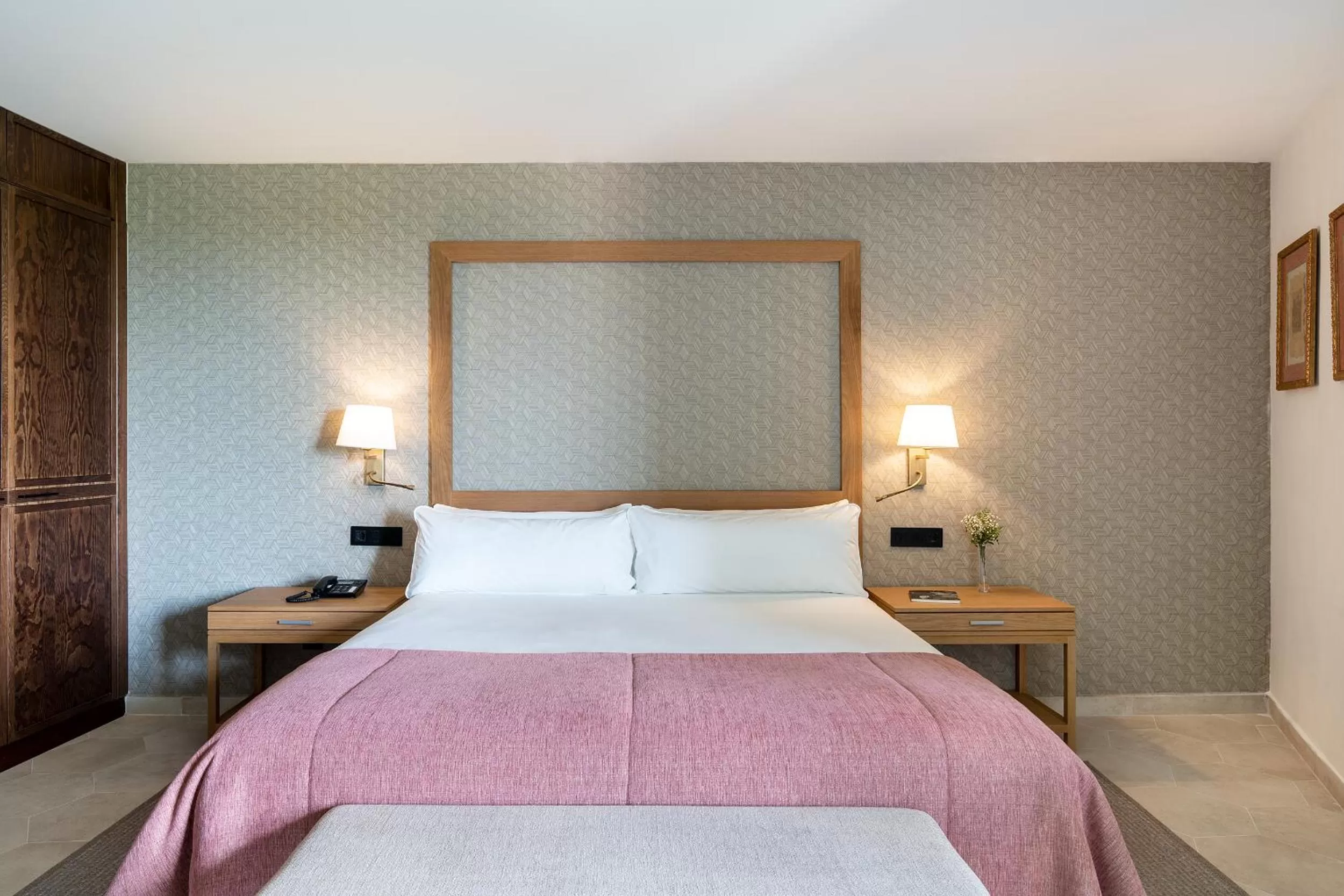 Bed in Parador de Ciudad Rodrigo