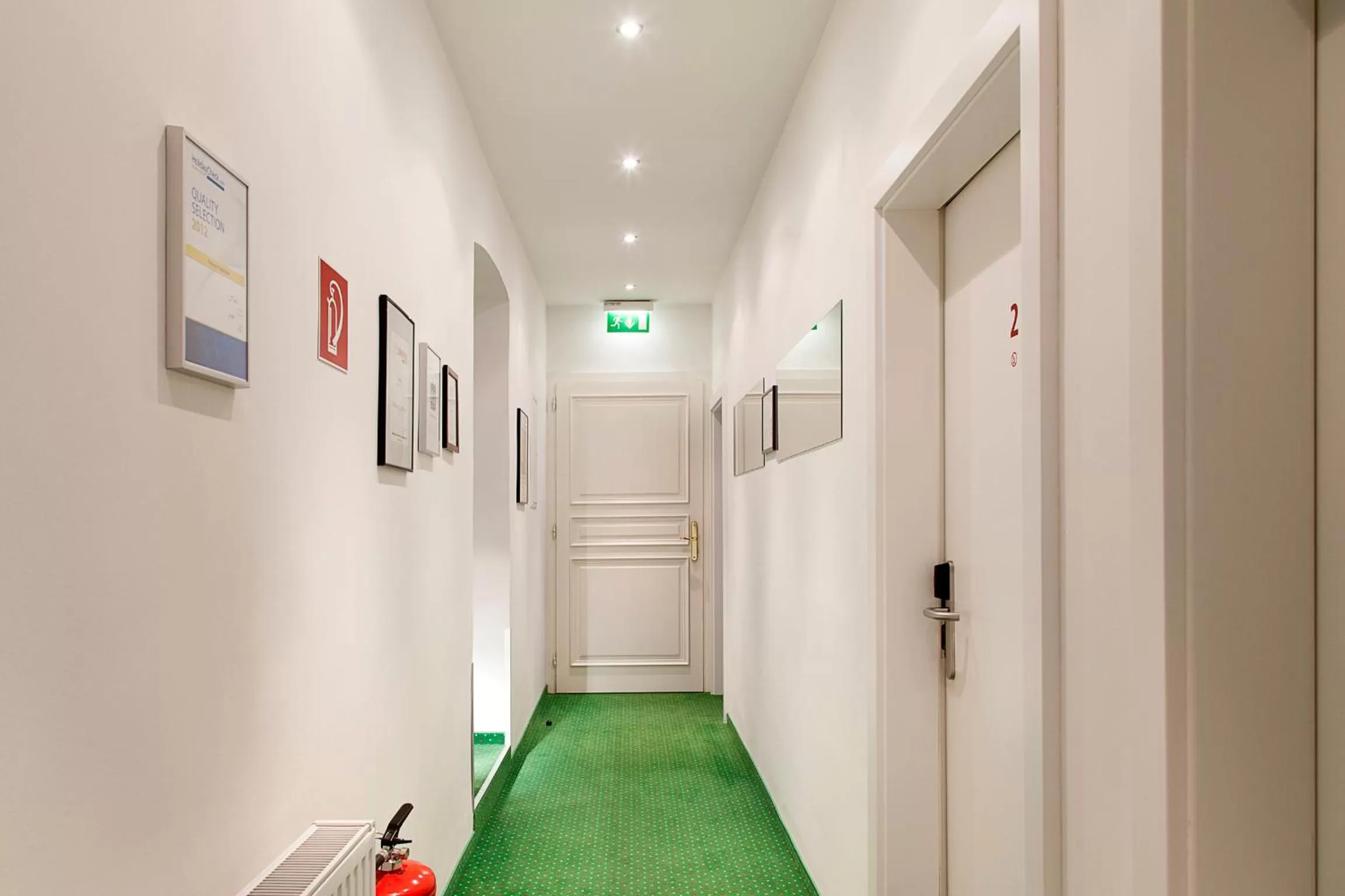 Decorative detail in Pension Stadthalle