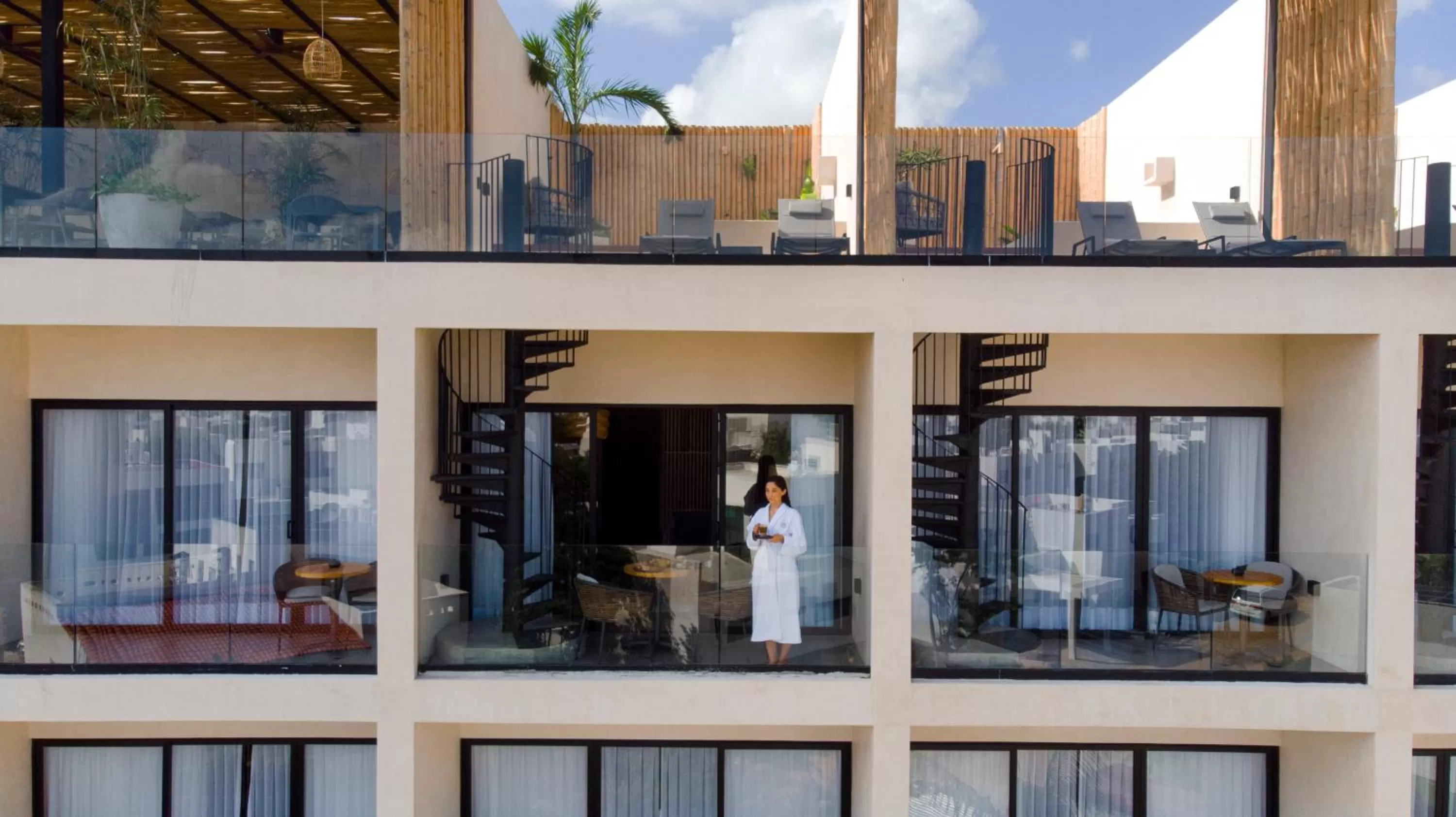 Balcony/Terrace in Hive Cancun by G Hotels