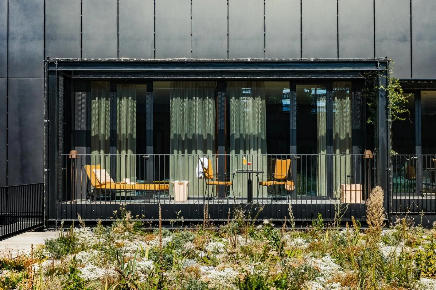 Balcony/Terrace in Hôtel Madame Rêve