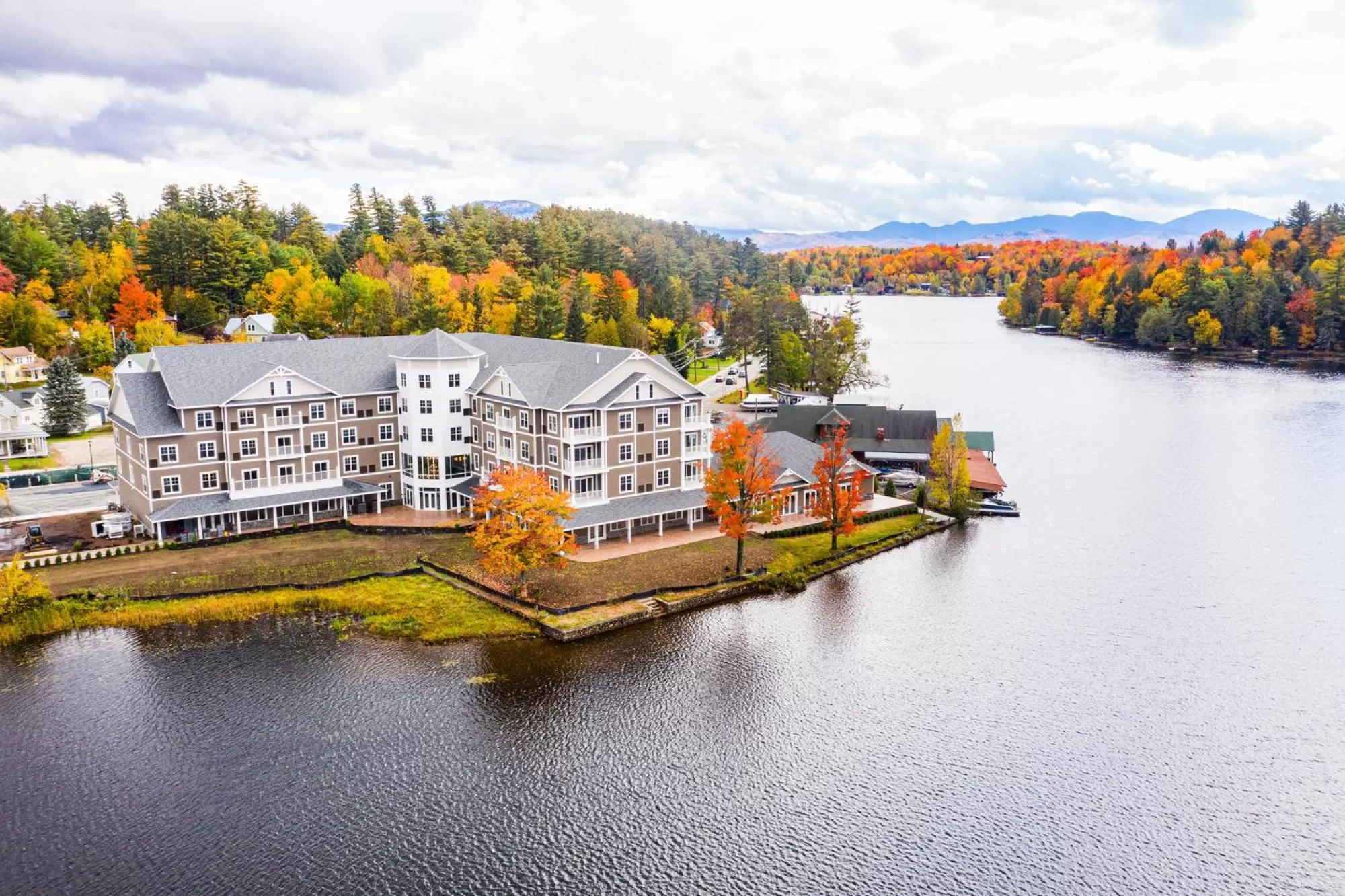 Property building in voco Saranac Lake NY - Waterfront by IHG