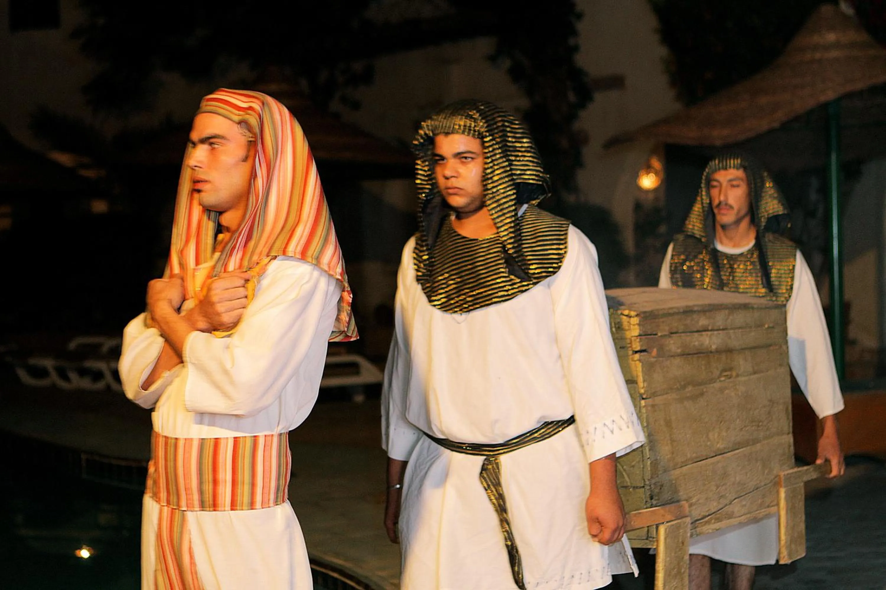 Staff in Amar Sina Boutique Egyptian Village