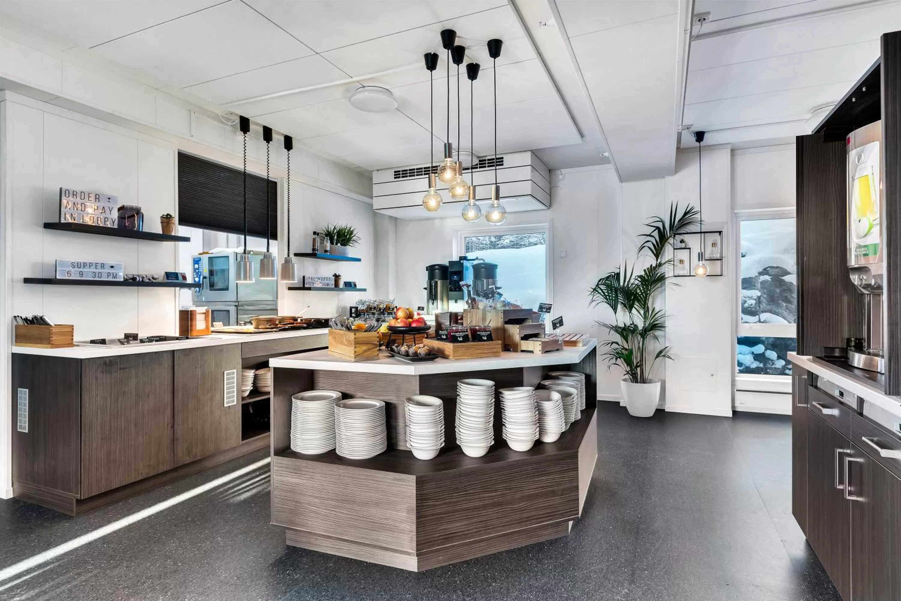 Buffet breakfast in Aiden by Best Western Harstad Narvik Airport