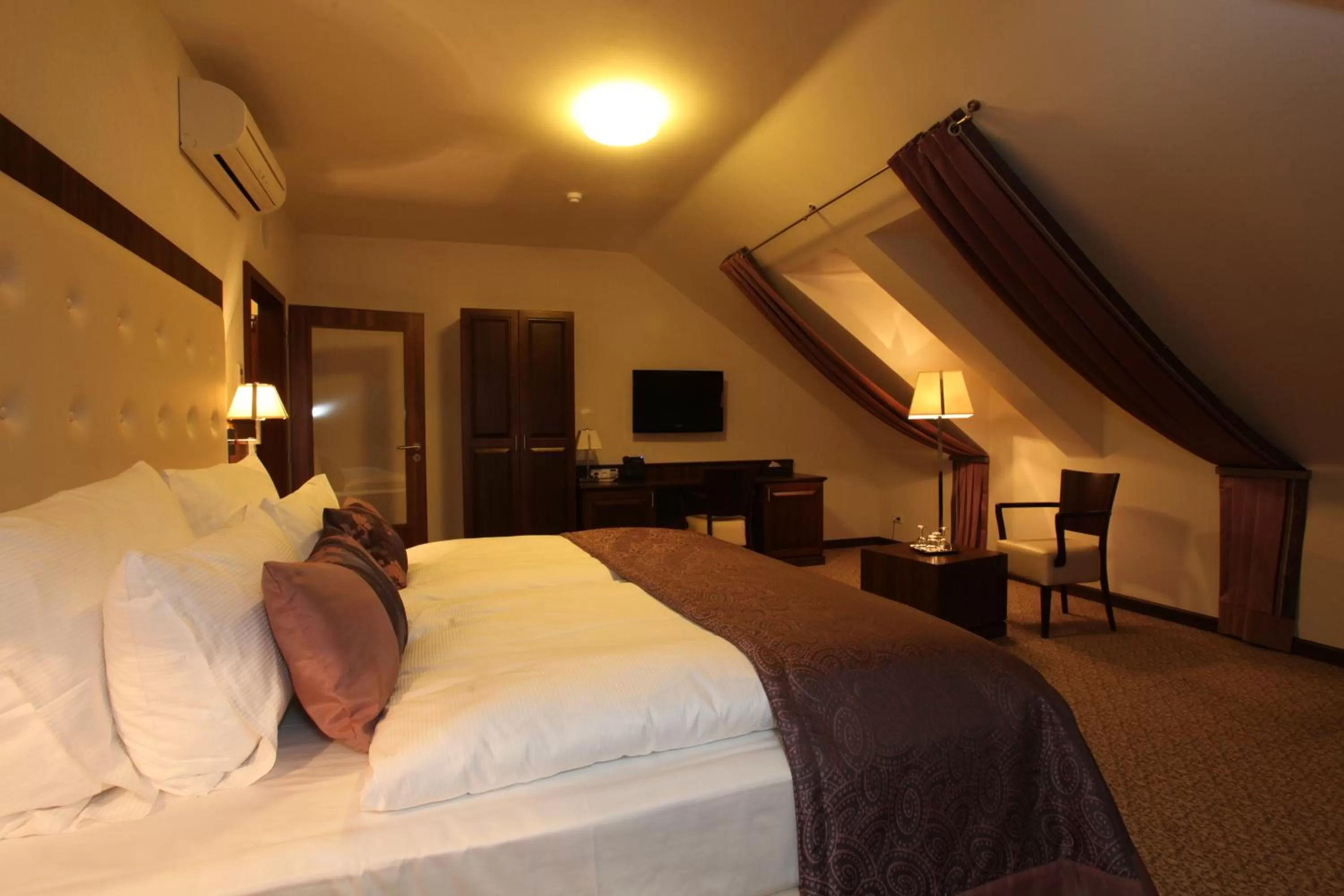 Bed in Hotel Sladovna