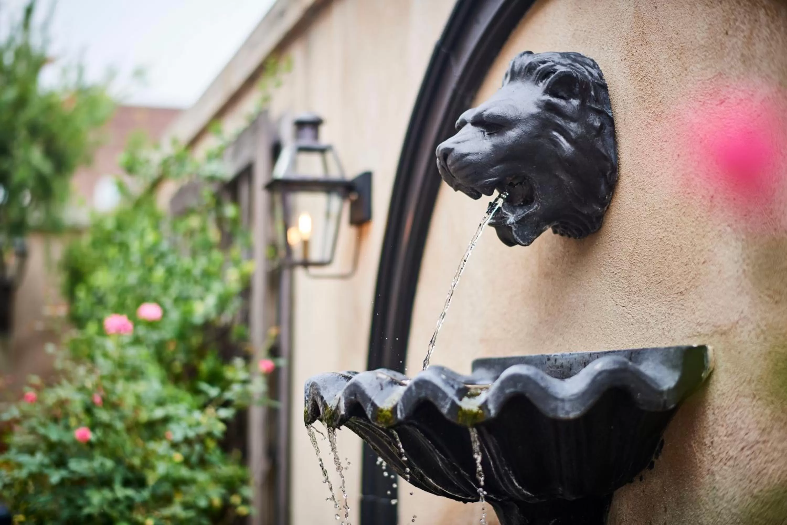 Patio in French Quarter Inn