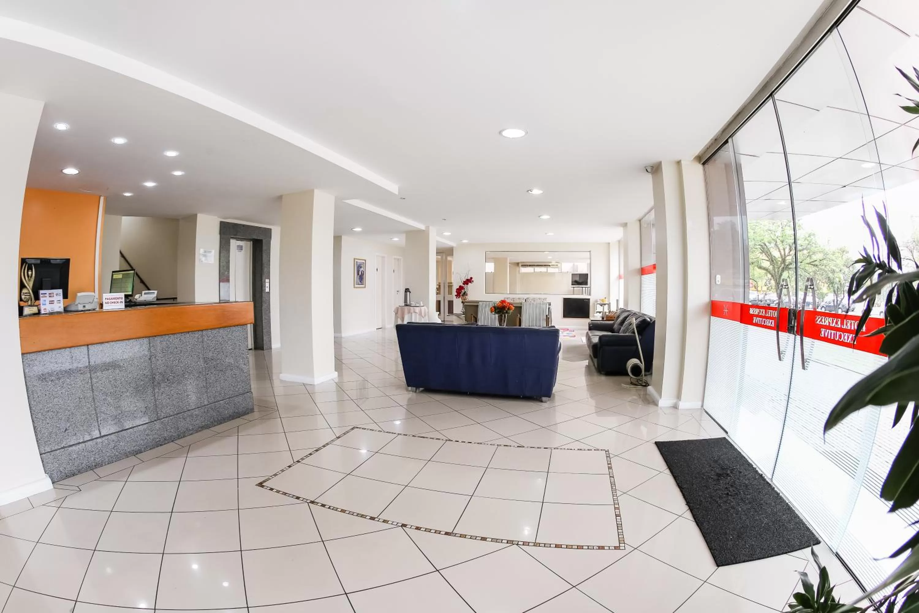 Lobby or reception in Hotel Suárez Executive Novo Hamburgo