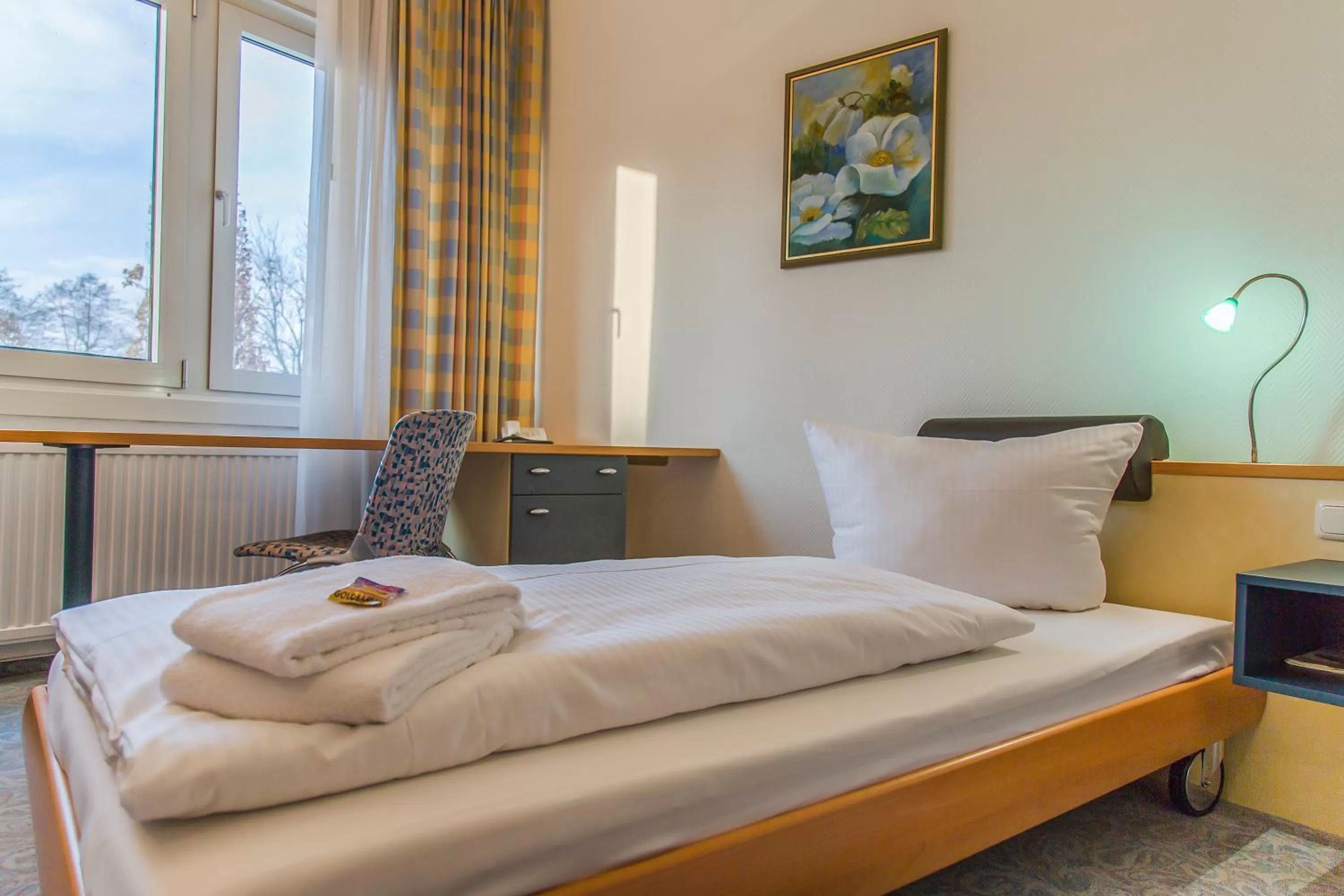 Bed in Seepark Hotel am Wandlitzsee