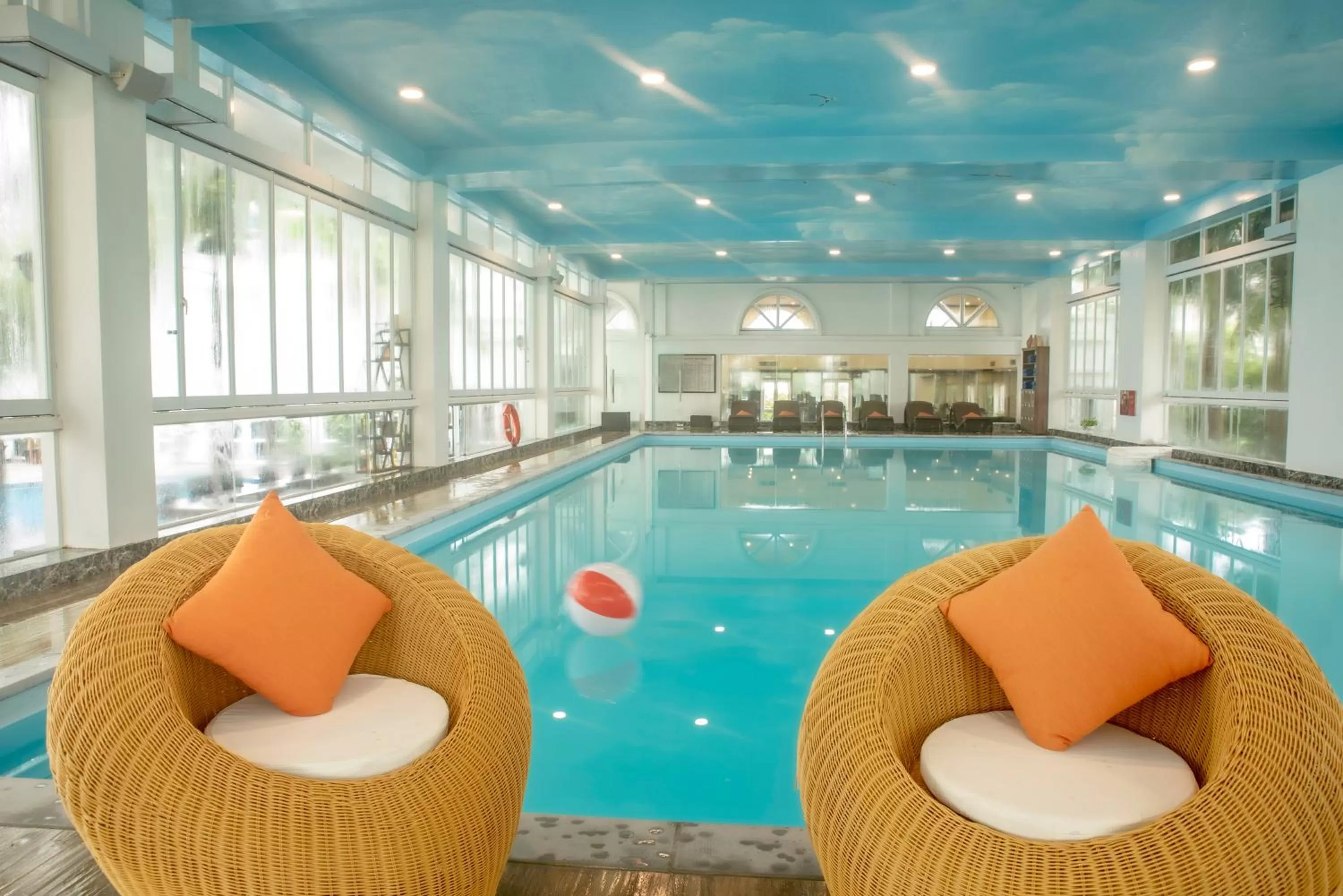 Swimming pool in Ninh Binh Legend Hotel