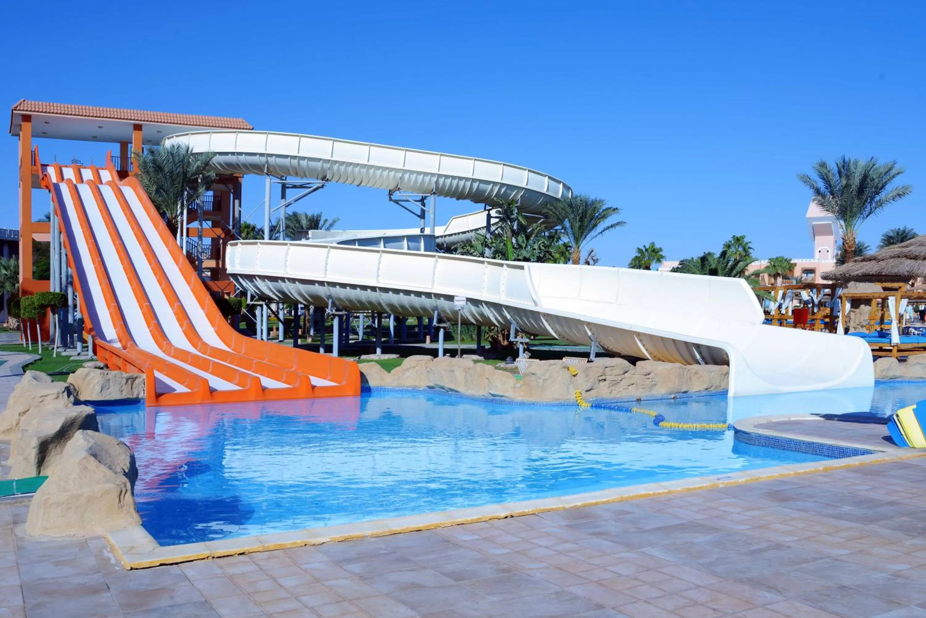 Aqua park in Beach Albatros Aqua Park - Hurghada