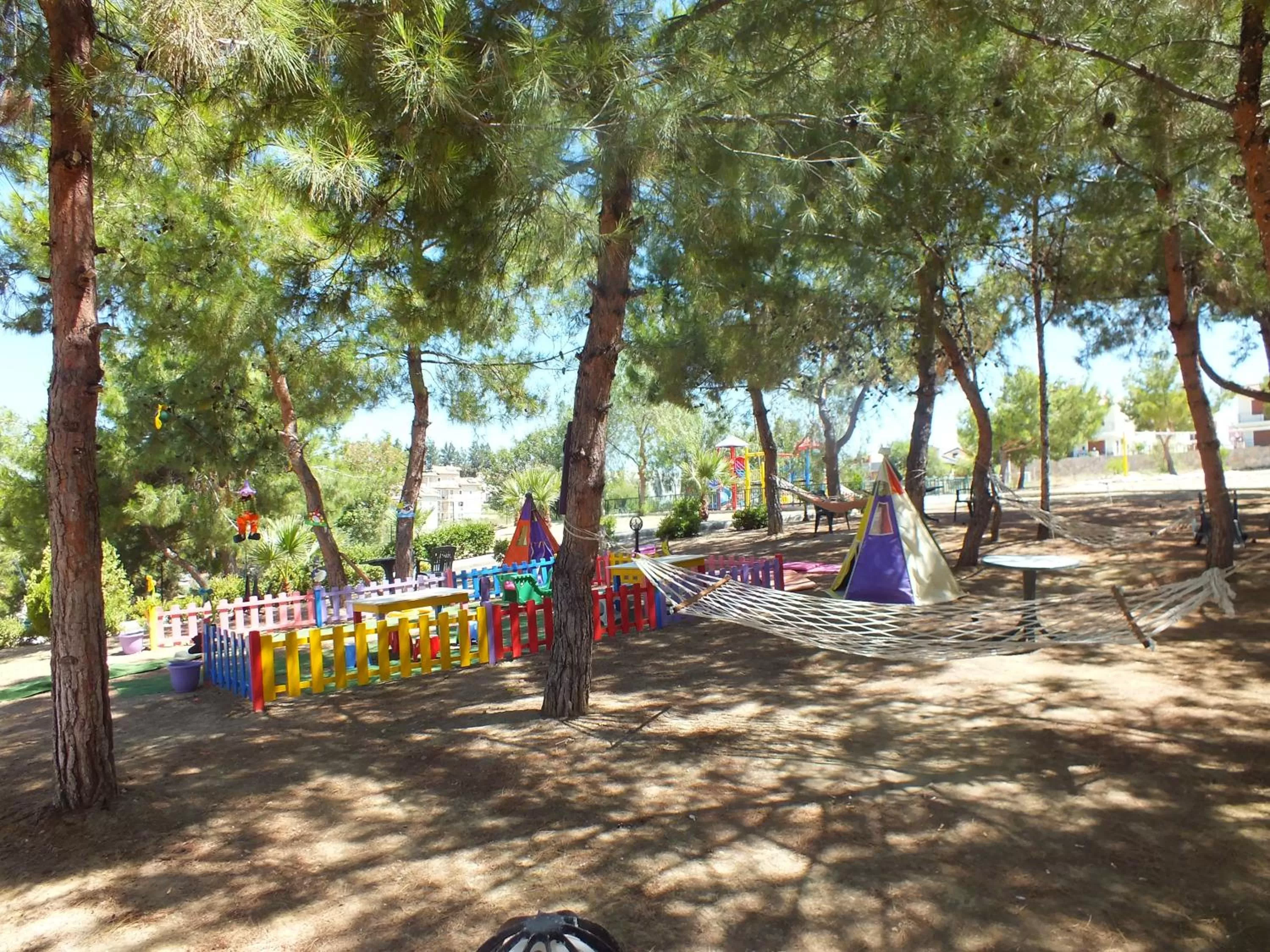 Children play ground in Tuntas Family Suites Kusadasi