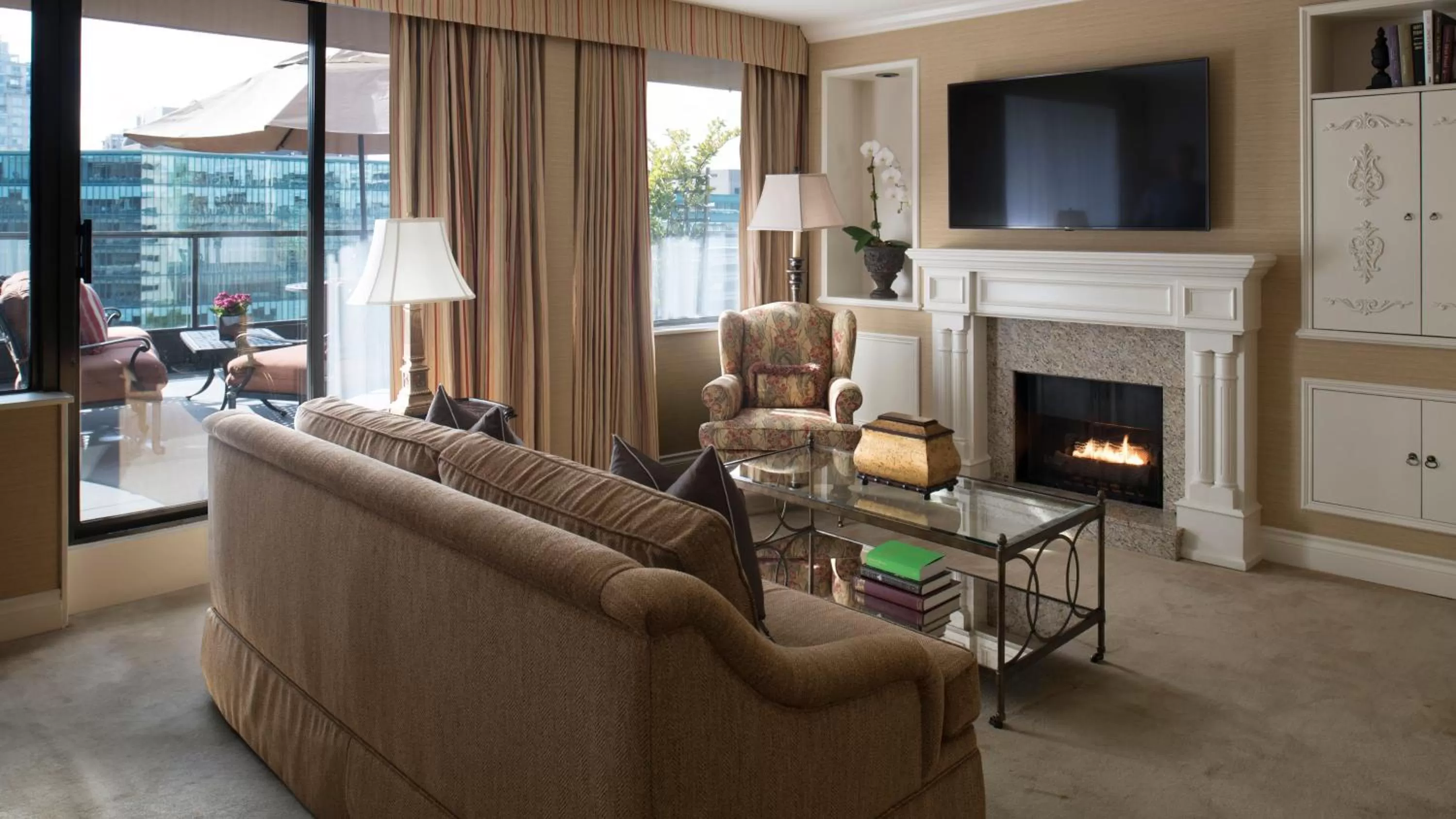 Living room in Wedgewood Hotel & Spa - Relais & Chateaux