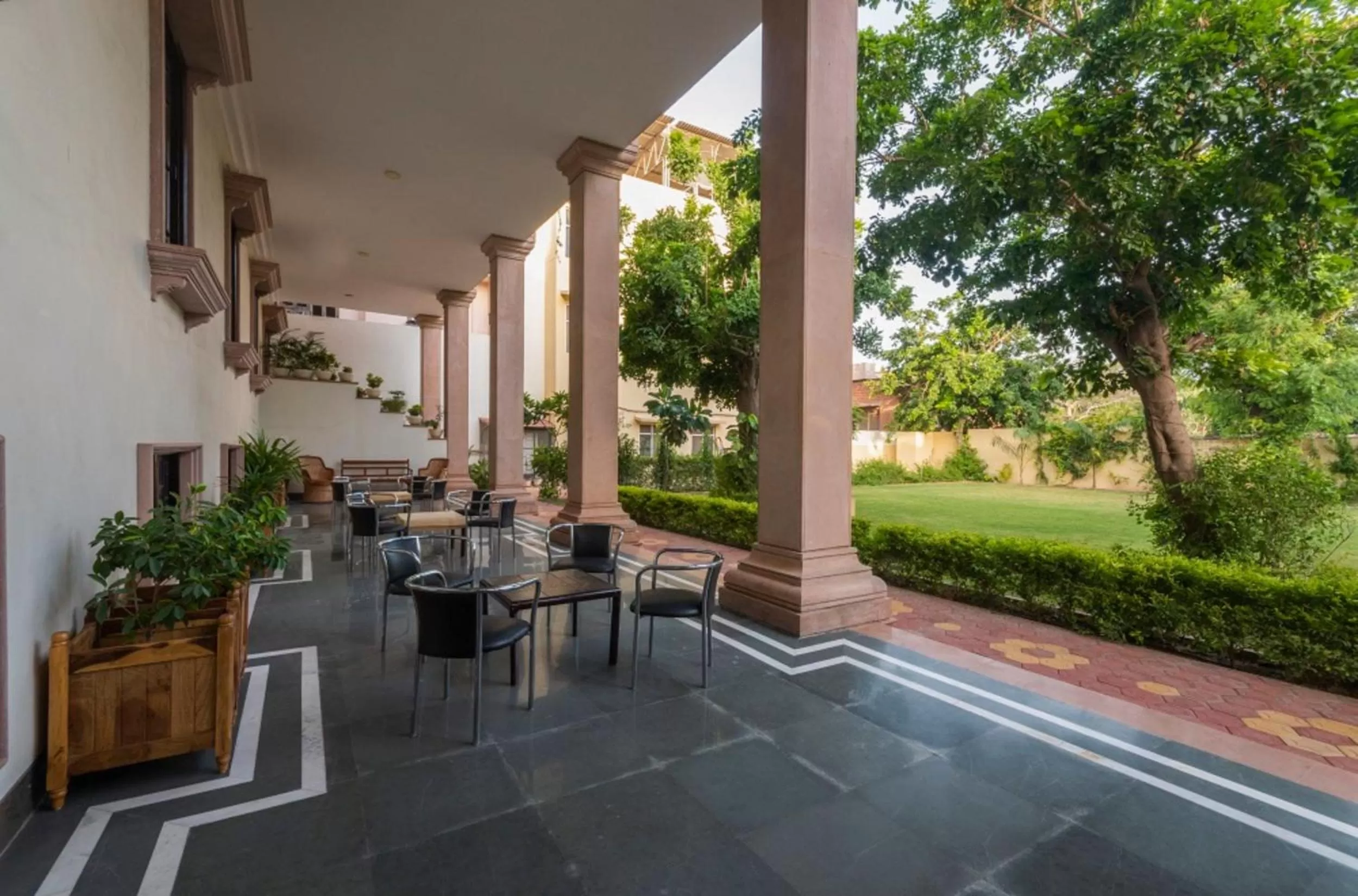 Garden in Hanuwant Niwas Jodhpur