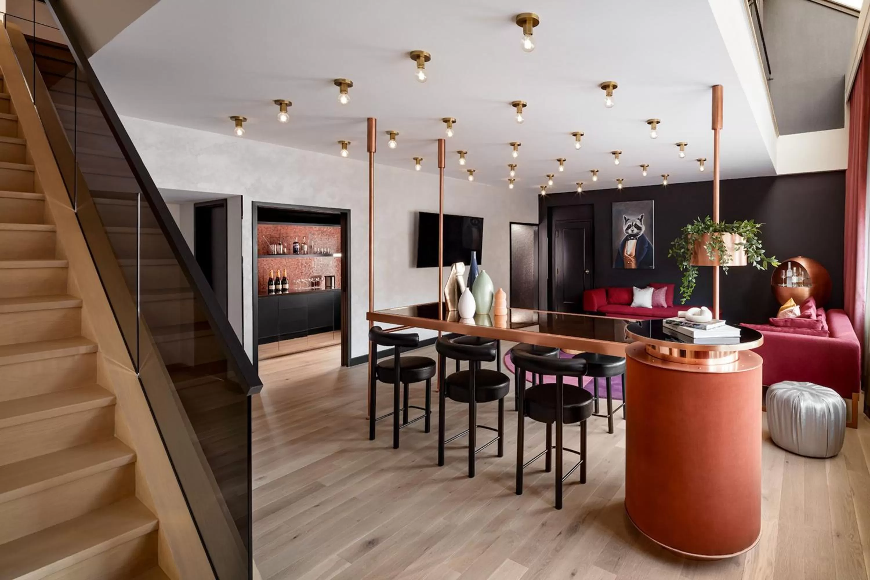 Living room in W Toronto