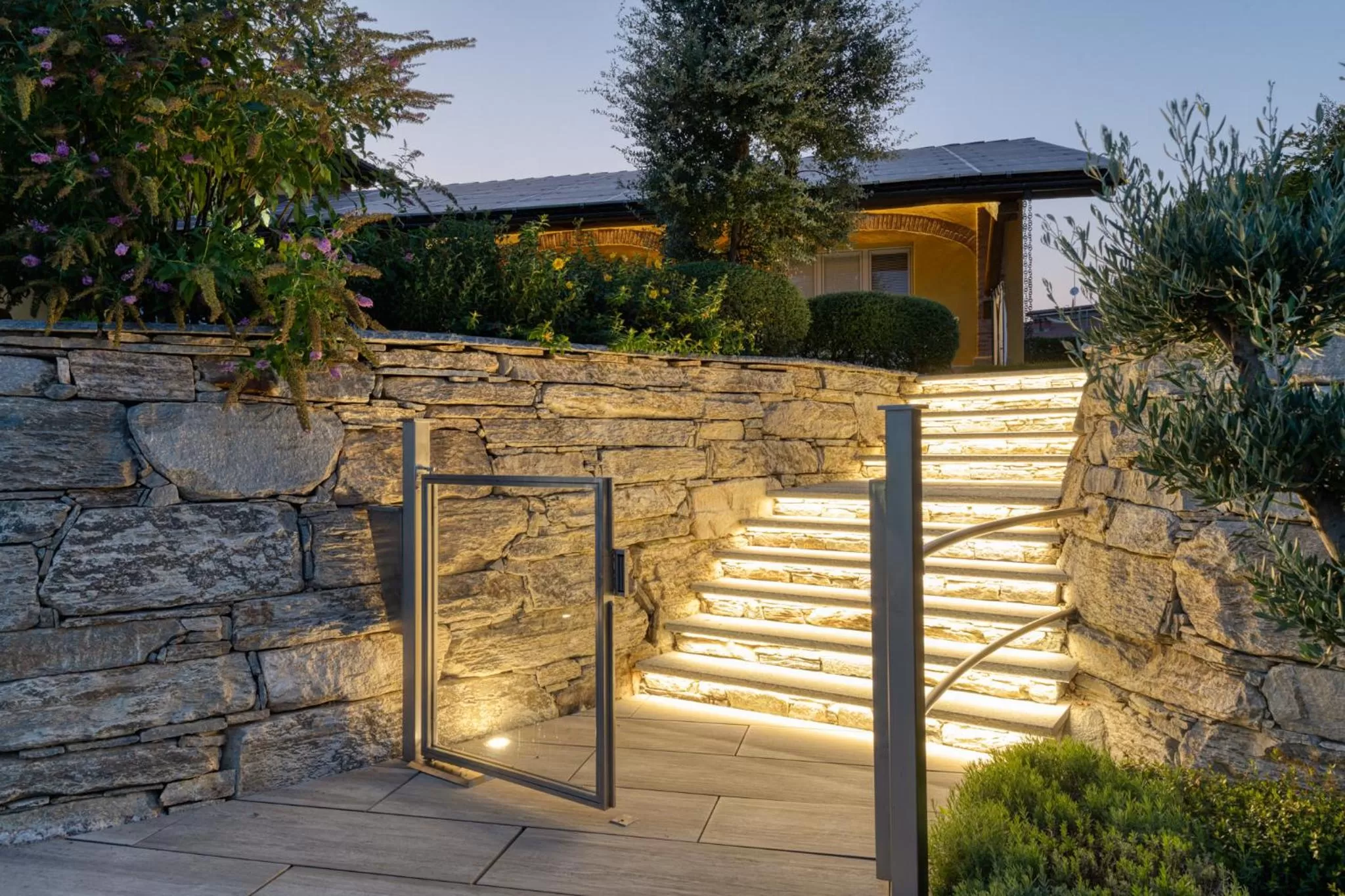 Pool view in I Boschetti