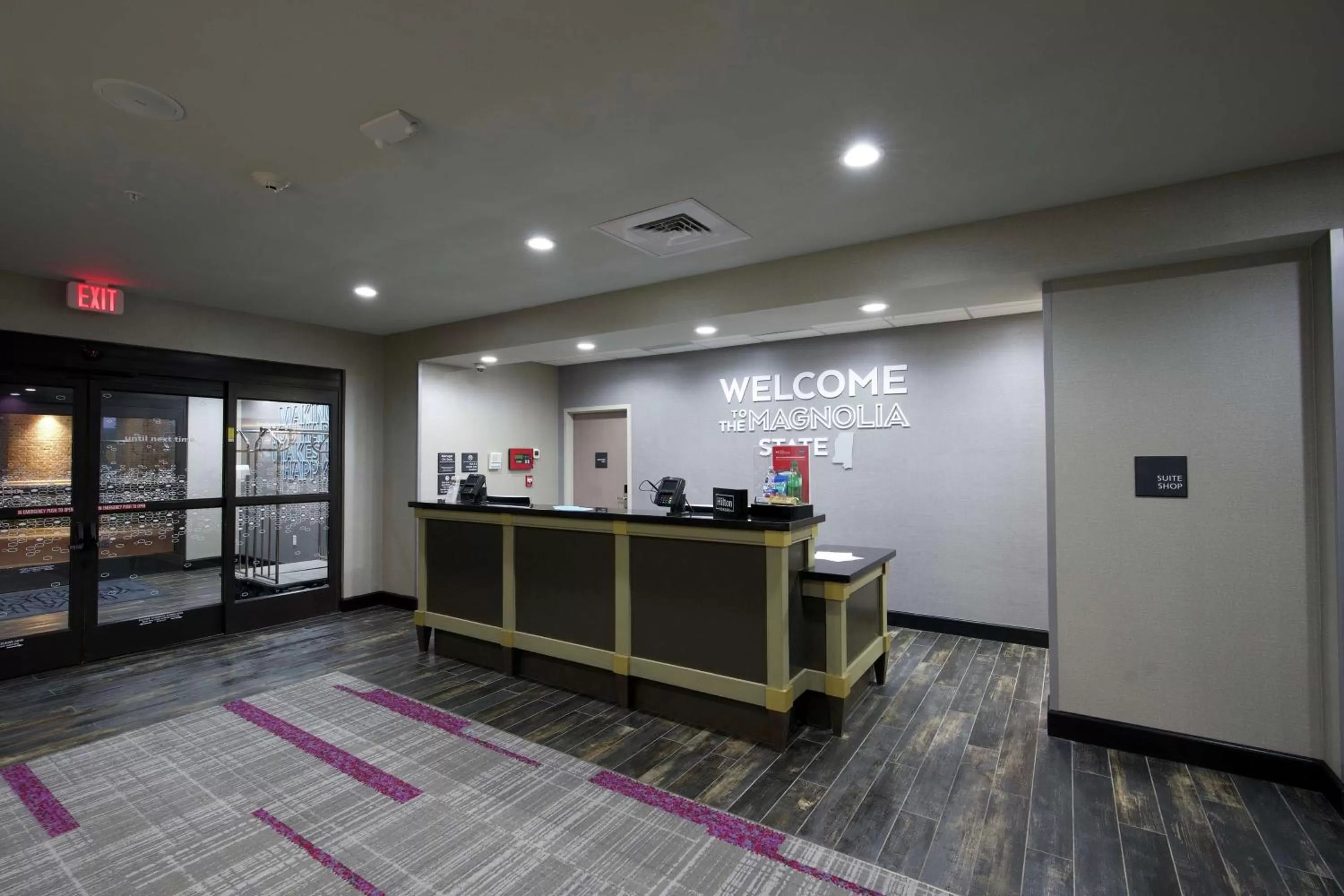 Lobby or reception in Hampton Inn & Suites Ridgeland