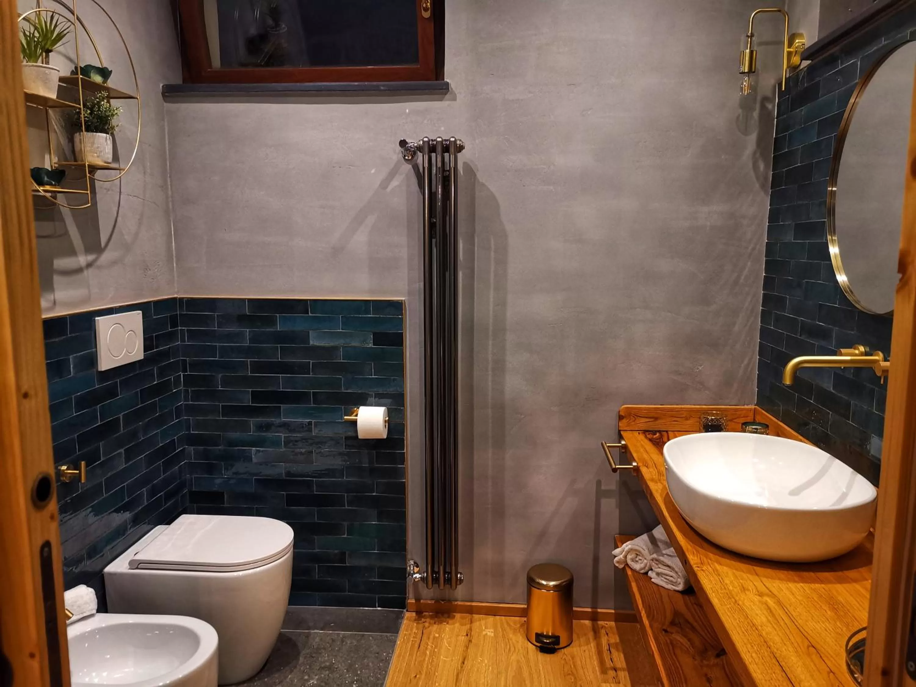 Bathroom in Drì bed & breakfast