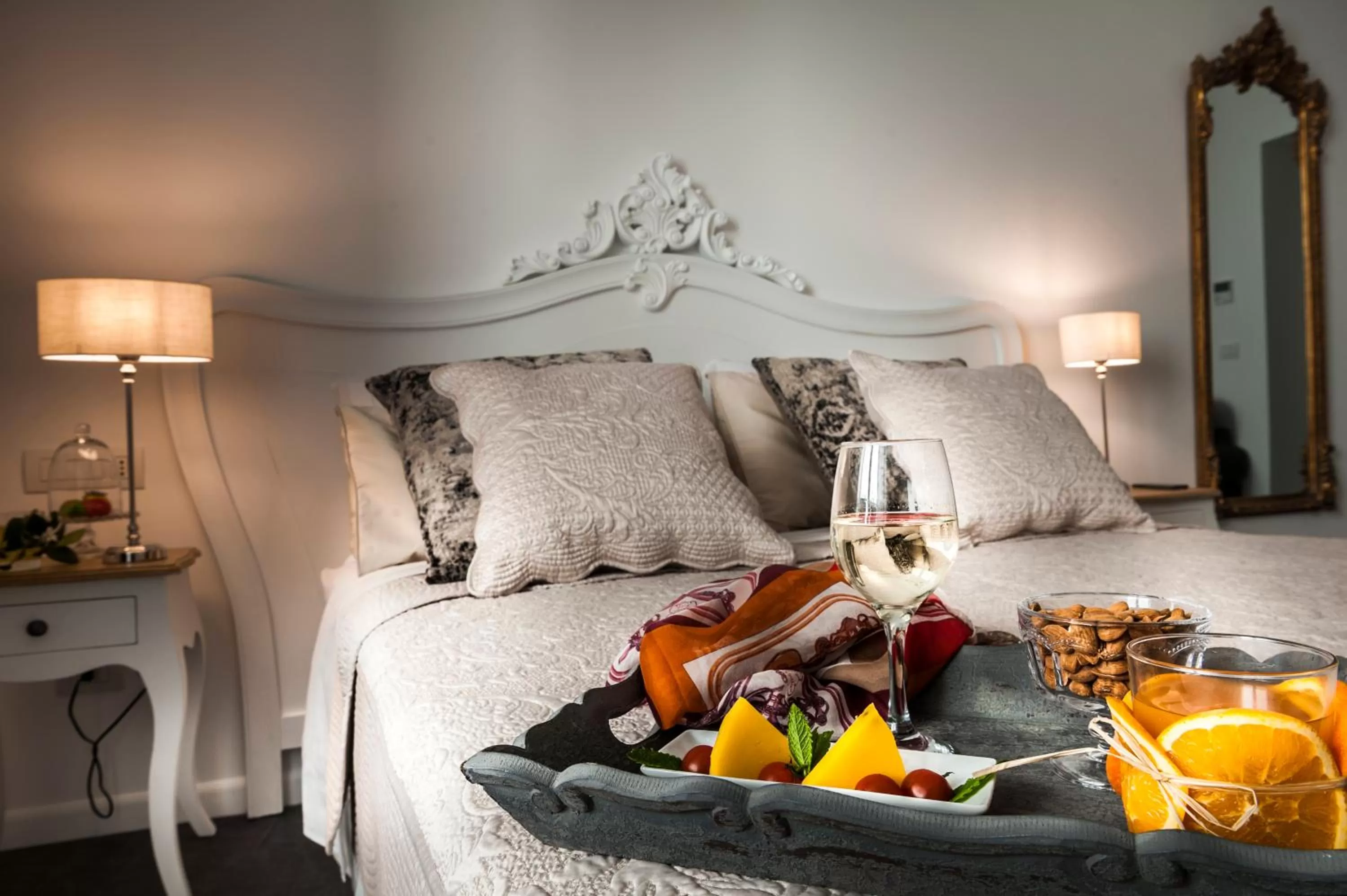 Bed in Palazzo Natoli Boutique Hotel