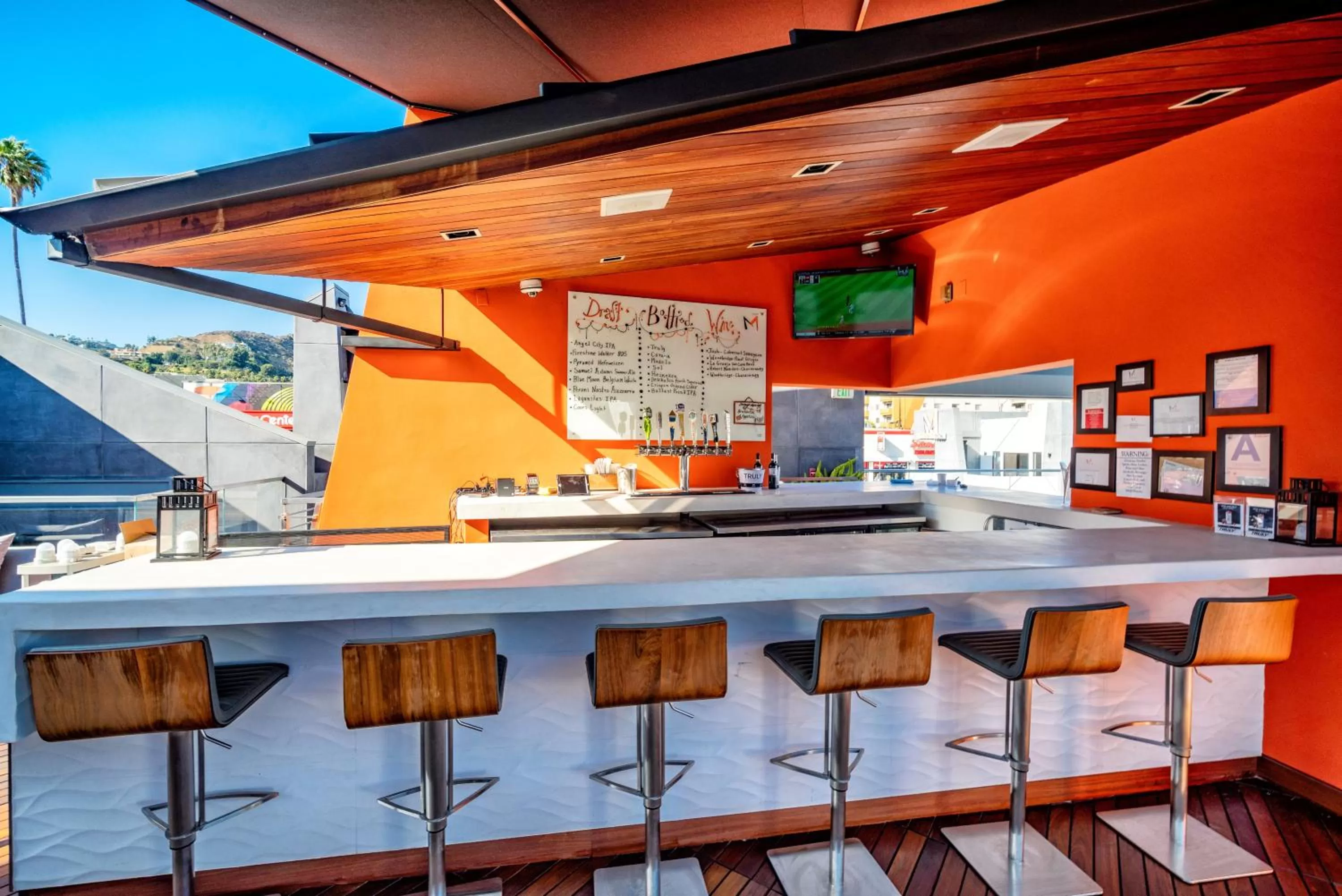 Patio in The Moment Hotel