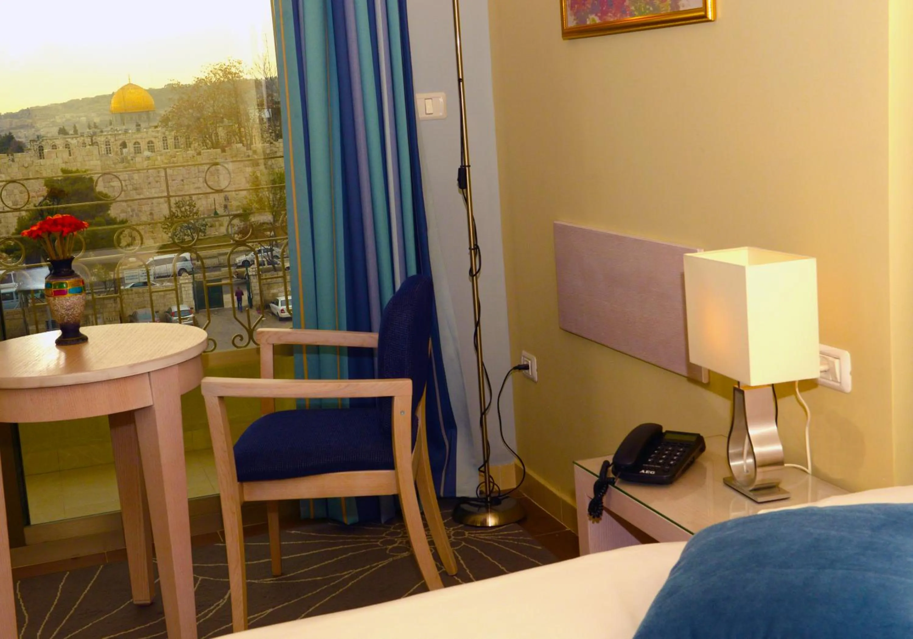 Photo of the whole room, Bed in Holy Land Hotel