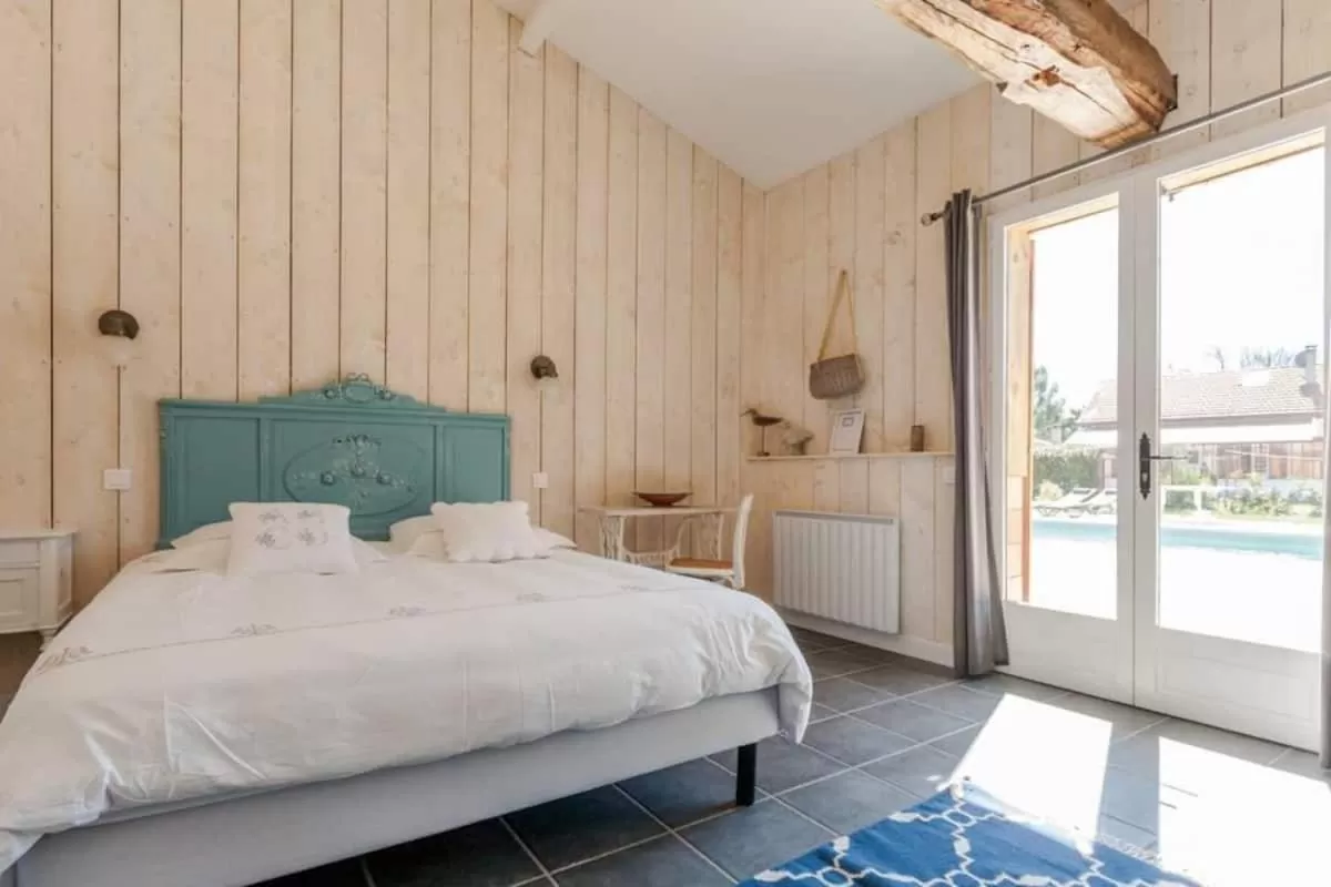 Bed in Domaine de la grange