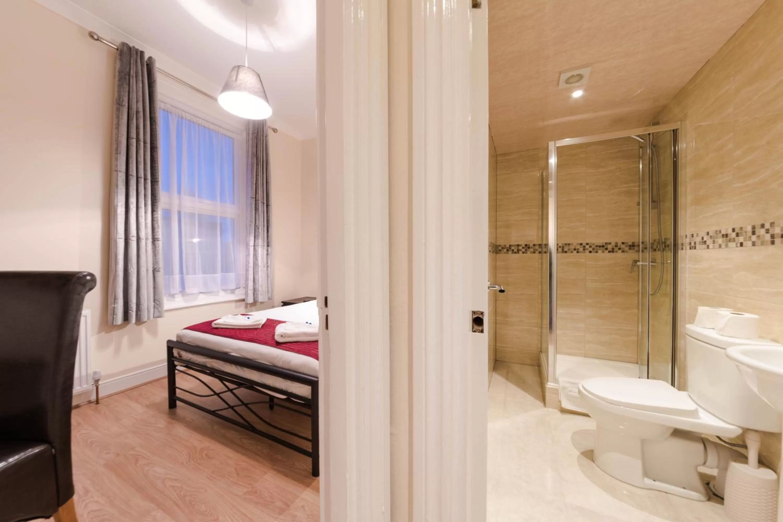 Shower, Bathroom in Hellenic Hotel by Saba